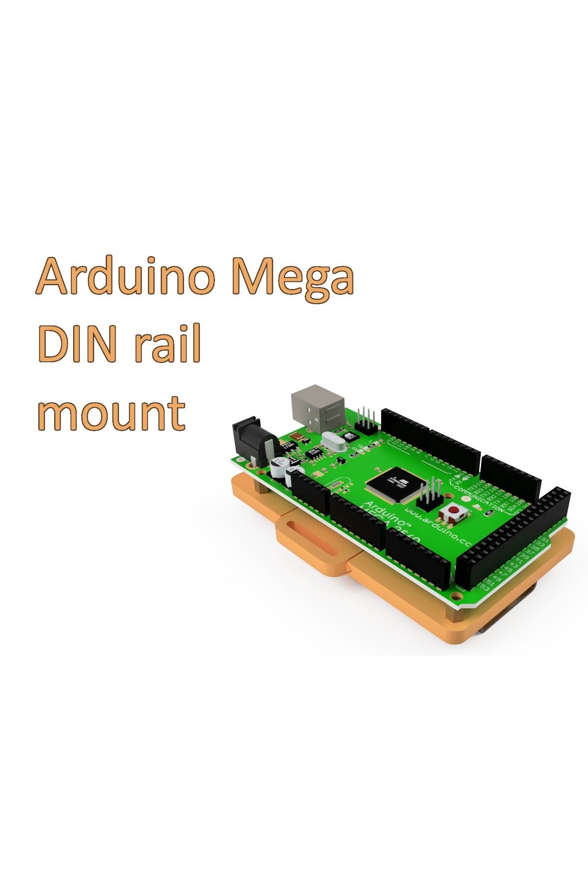 BYR 35Mm Din Rayına Arduino Mega Montajı