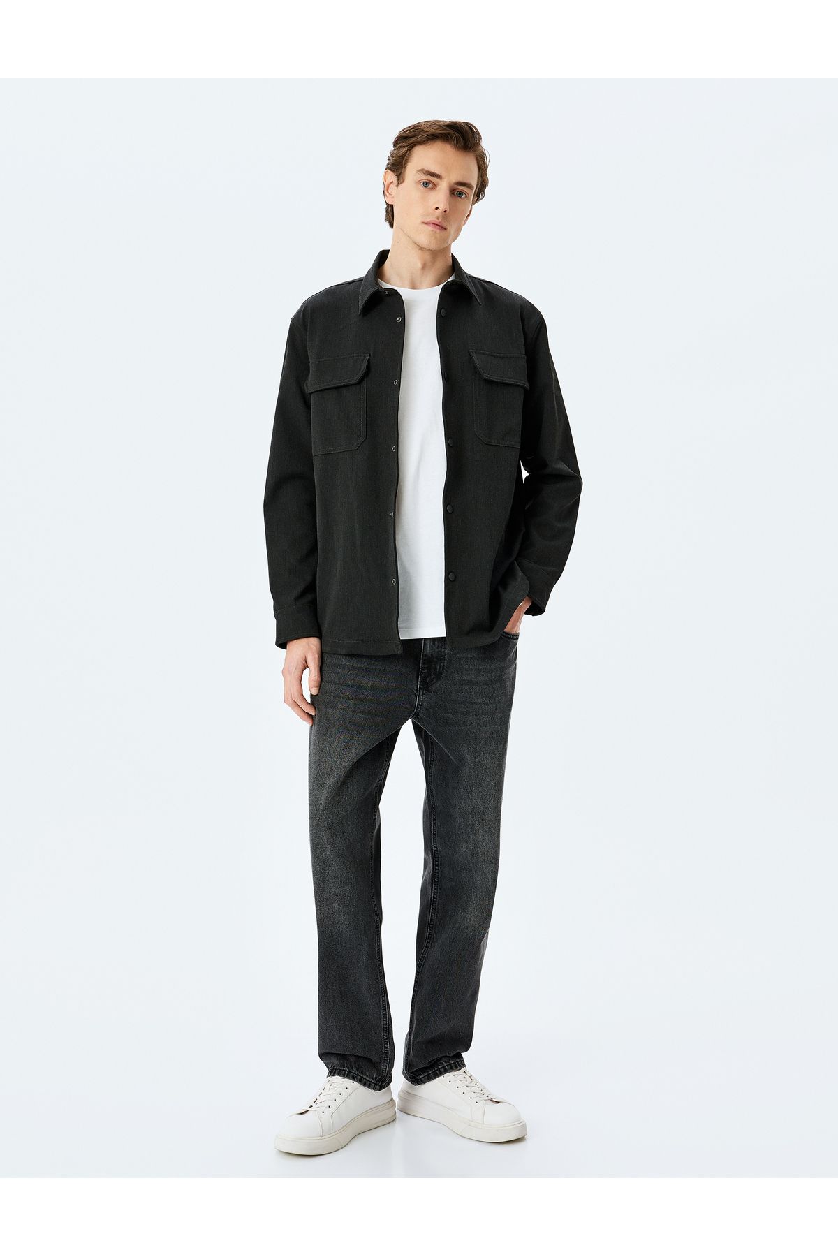 Koton Yeni Sezon Vintage Straight Fit Jean Pantolon