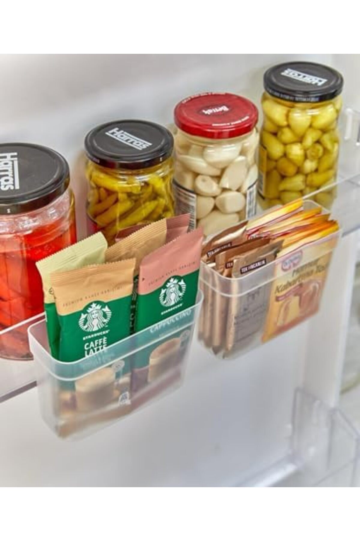 NcK-4-piece TransparentMiniBox Set - Hanging Lid and Shelf Organizer 3