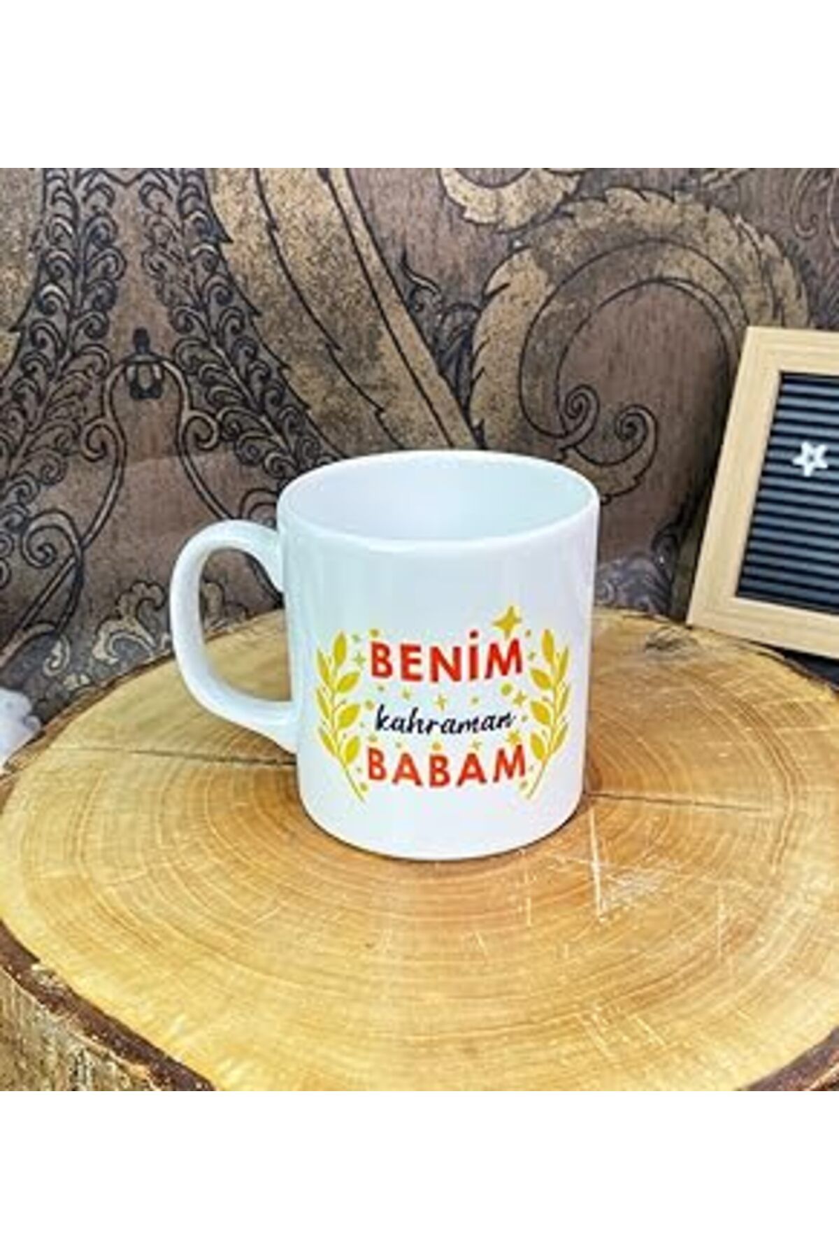 YTT Marketing Giftm Benim Kahraman Babam Tasarımlı Kupa Bardak