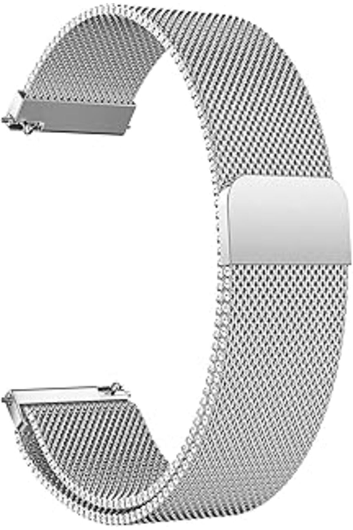 Epatim Huawei Watch Gt 3 Pro 46Mm Titanyum Milanese Loop Için Kordon, Gümüş [Watch Gt3 Pro 46Mm