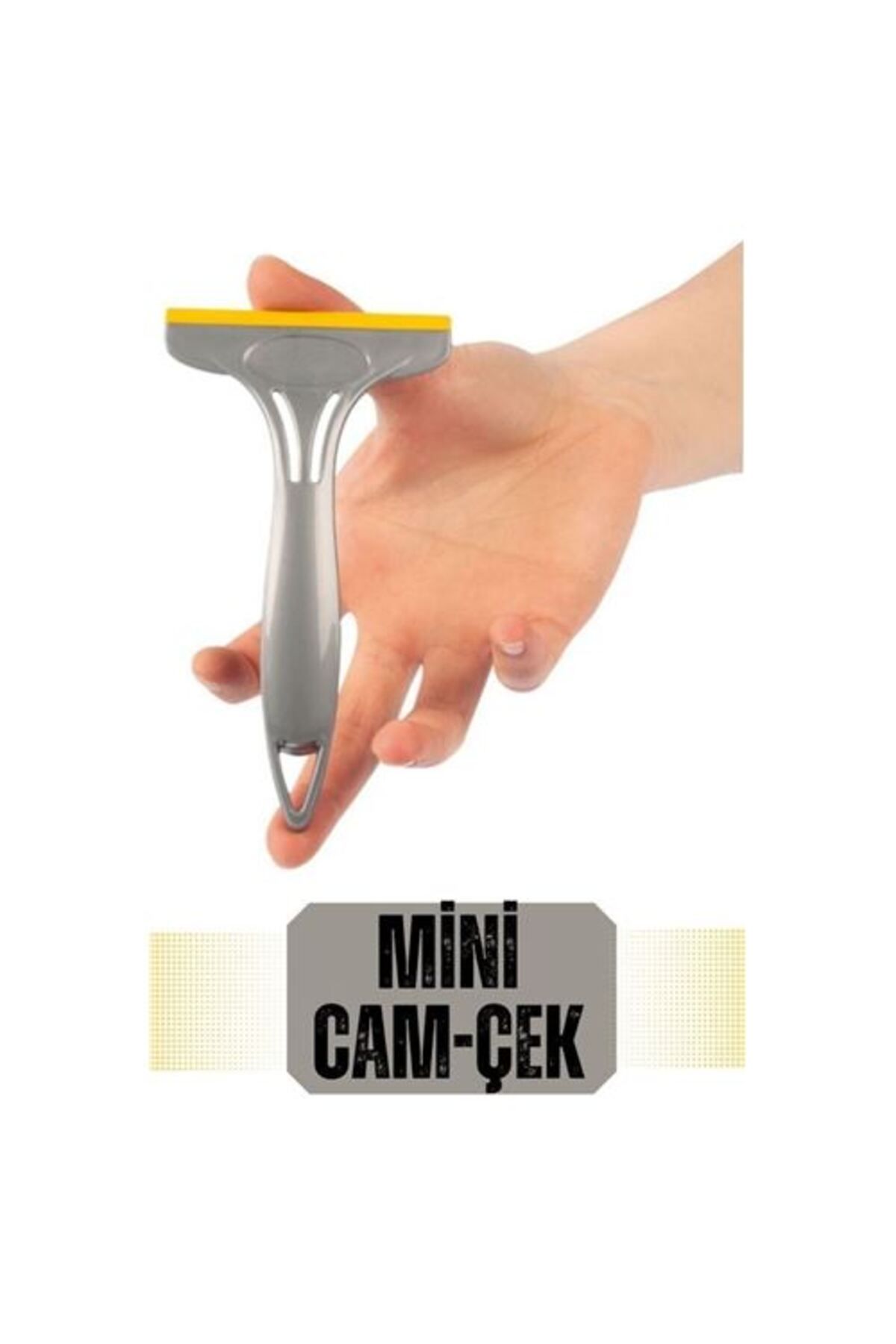 ACSMarket ModaCar Mini Silikon Uçlu Cam Sil Çekçek