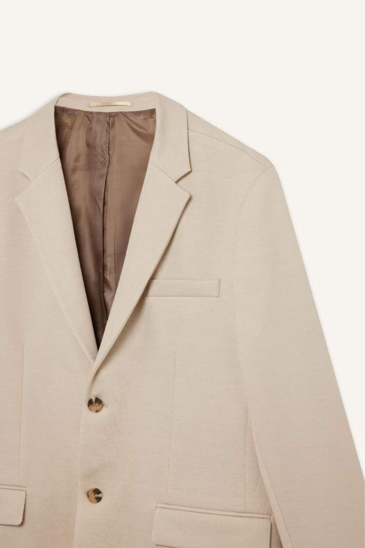 DeFacto-Modern Fit Lined Buttoned Blazer Jacket C5990Ax25Sp 8