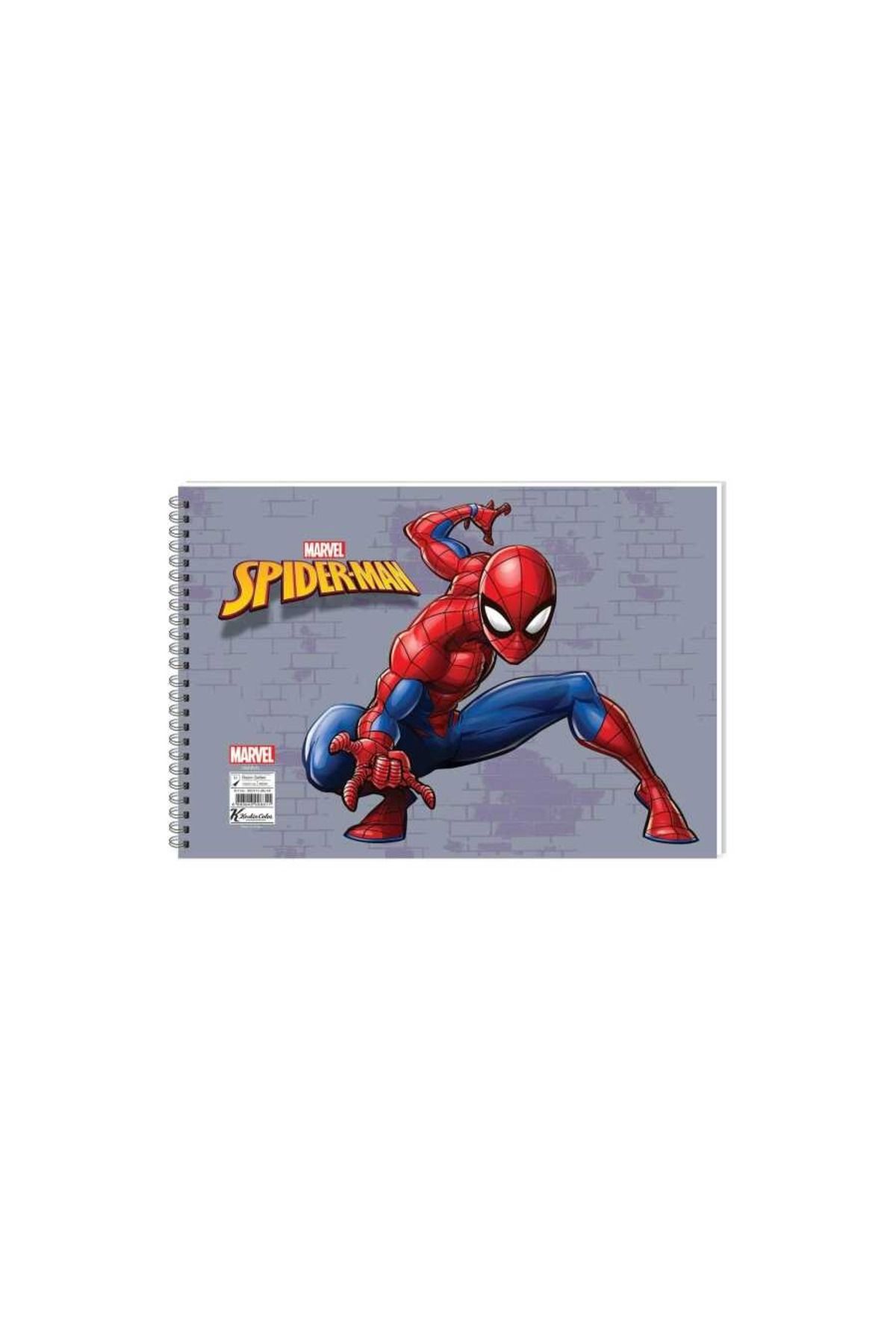 Keskin Spiderman Resim Defteri 15 Yaprak 17x24 CM