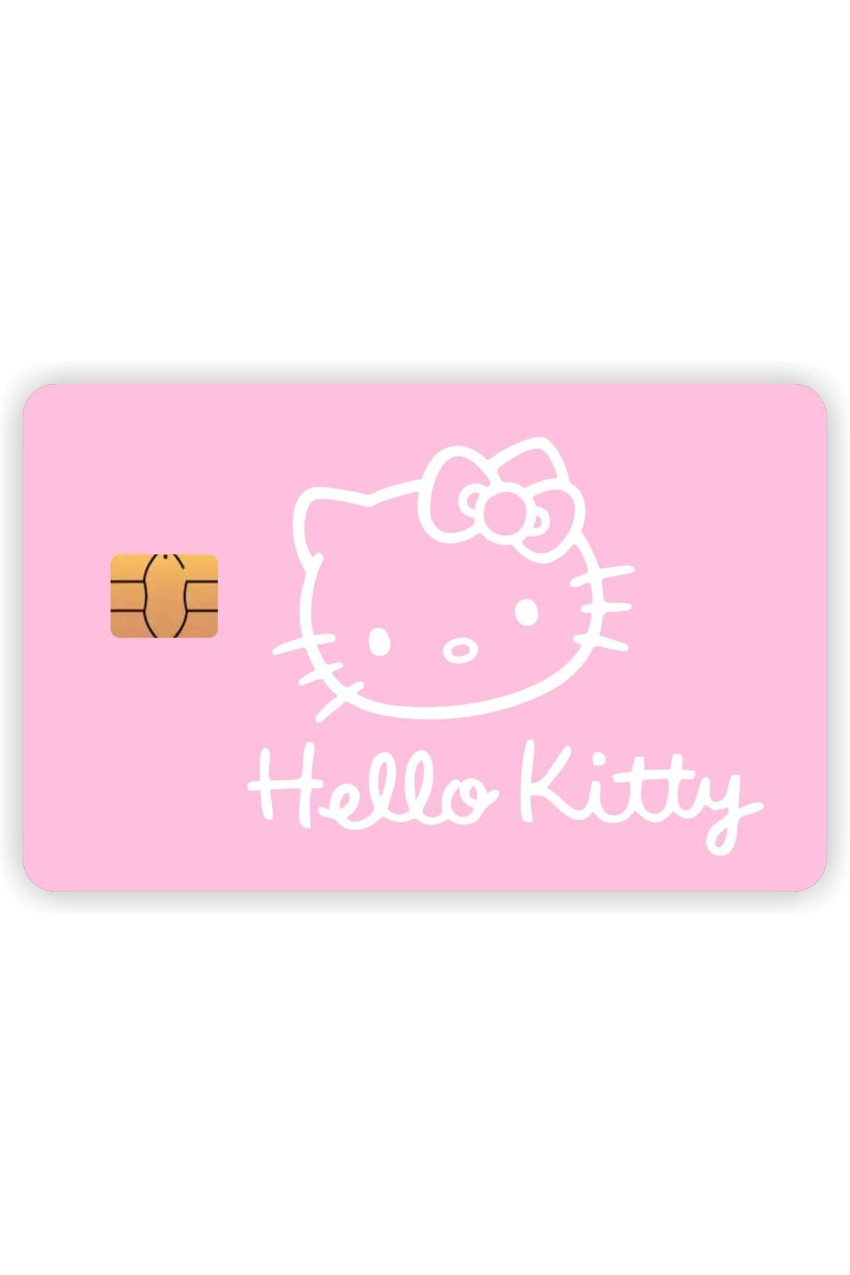 NcK Aksesuar Hello Kitty Kart Kaplama Sticker Kart Etiketi 4