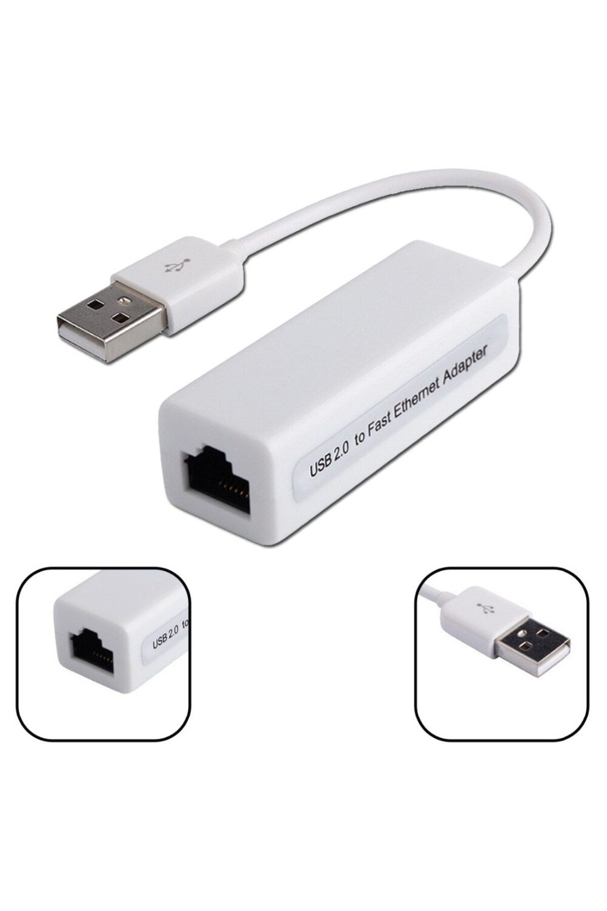 CODEGEN USB 2.0 - 10/100 Mbps RJ45 Ethernet Çevirici Adaptör CDG-CNV42