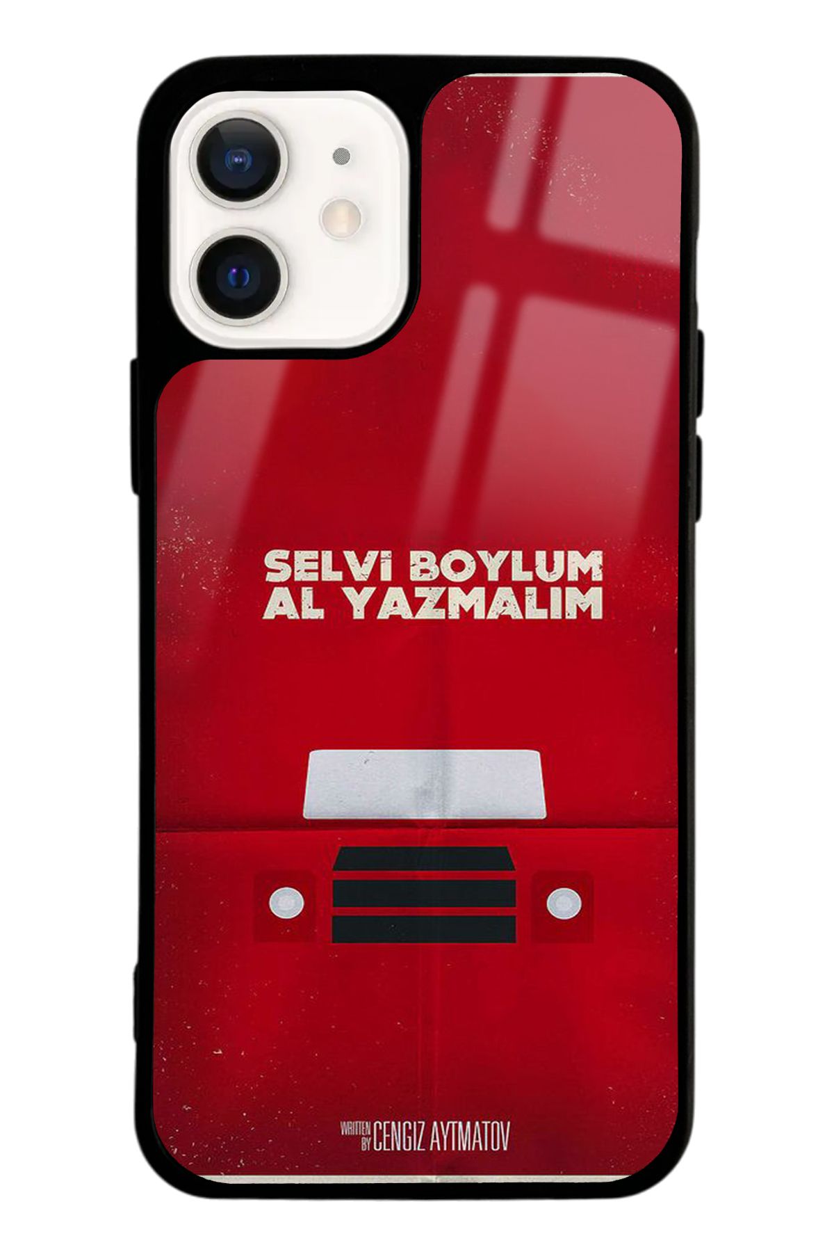 Spoyi iPhone 12 Selvi Boylum Tasarımlı Glossy Telefon Kılıfı