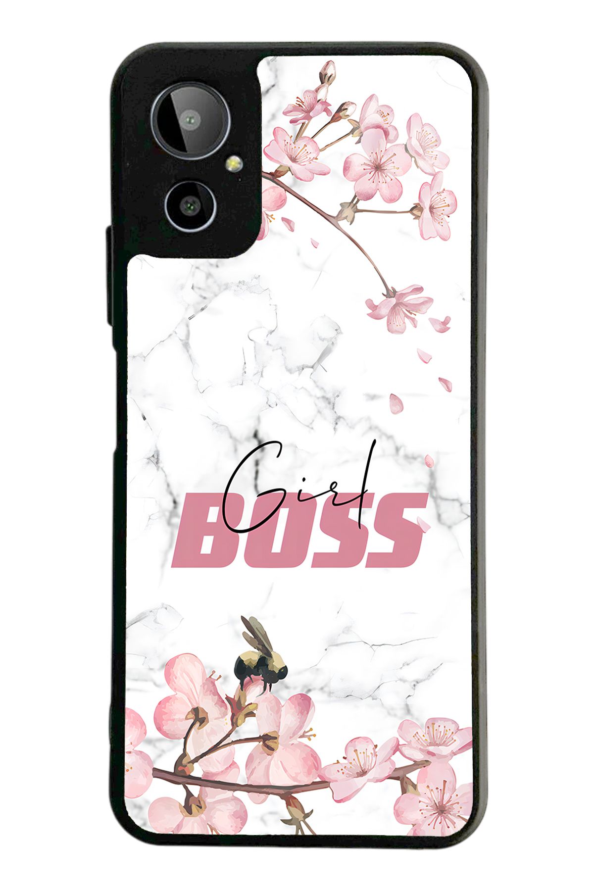 Spoyi Gm 23 SE Sakura Girl Boss Tasarımlı Glossy Telefon Kılıfı