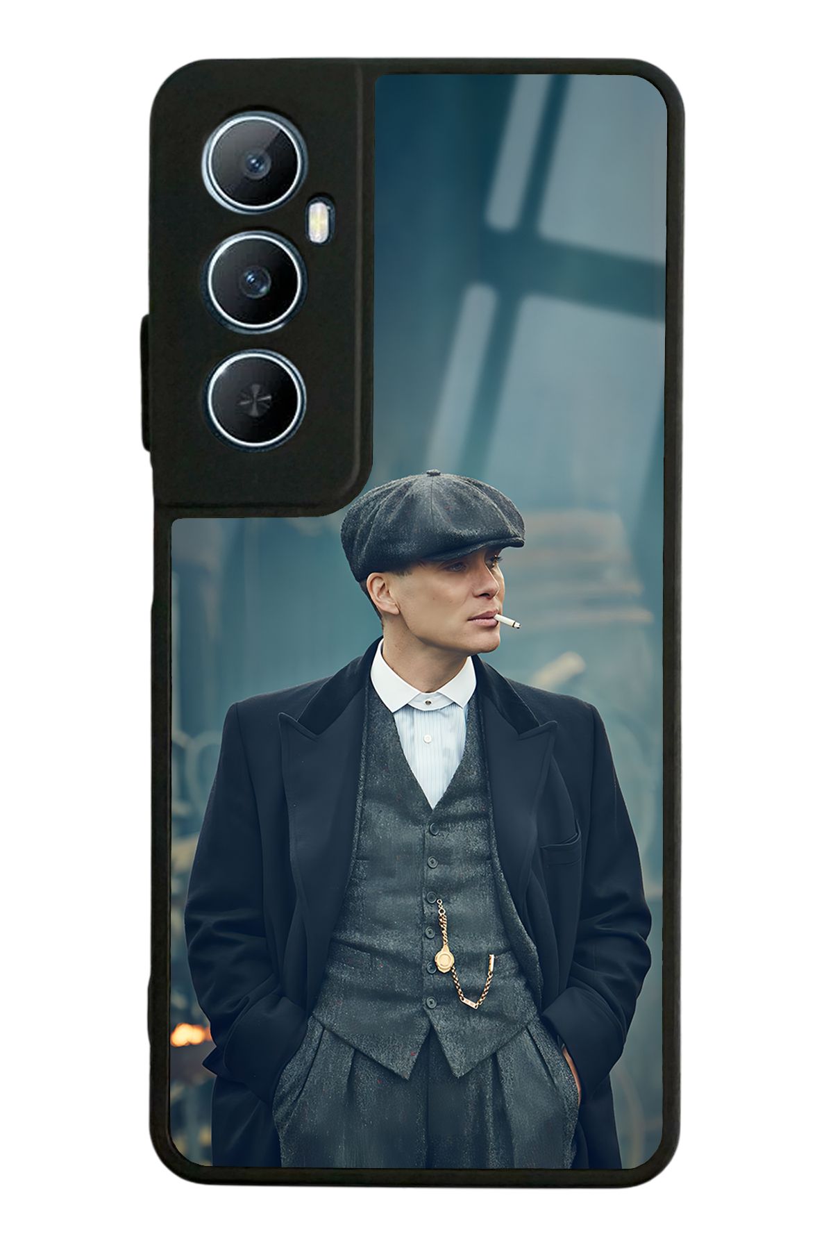 Spoyi Oppo Realme C65 Peaky Blinders Thomas Shelby Tasarımlı Glossy Telefon Kılıfı