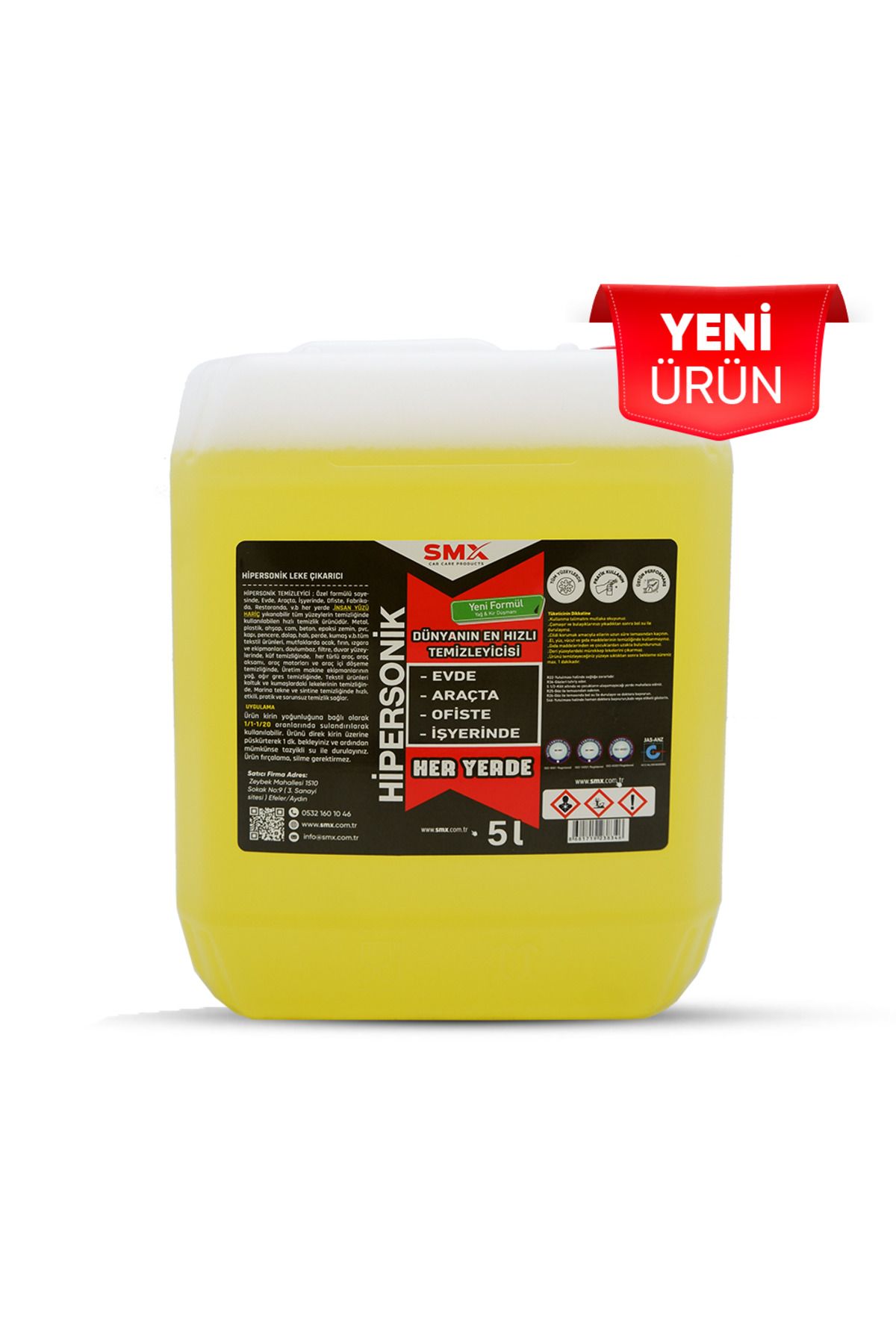 SMX HİPERSONİK - Dünyanın En Hızlı Temizleyicisi 5 KG