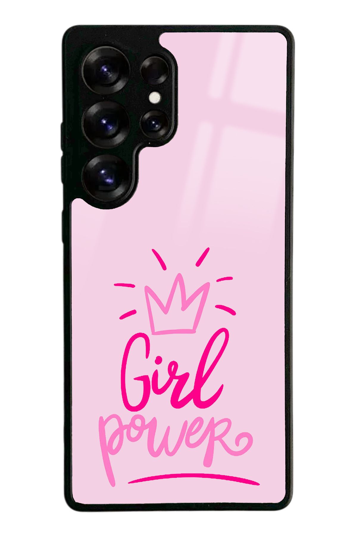 Spoyi Samsung S25 Ultra Girl Power Tasarımlı Glossy Telefon Kılıfı