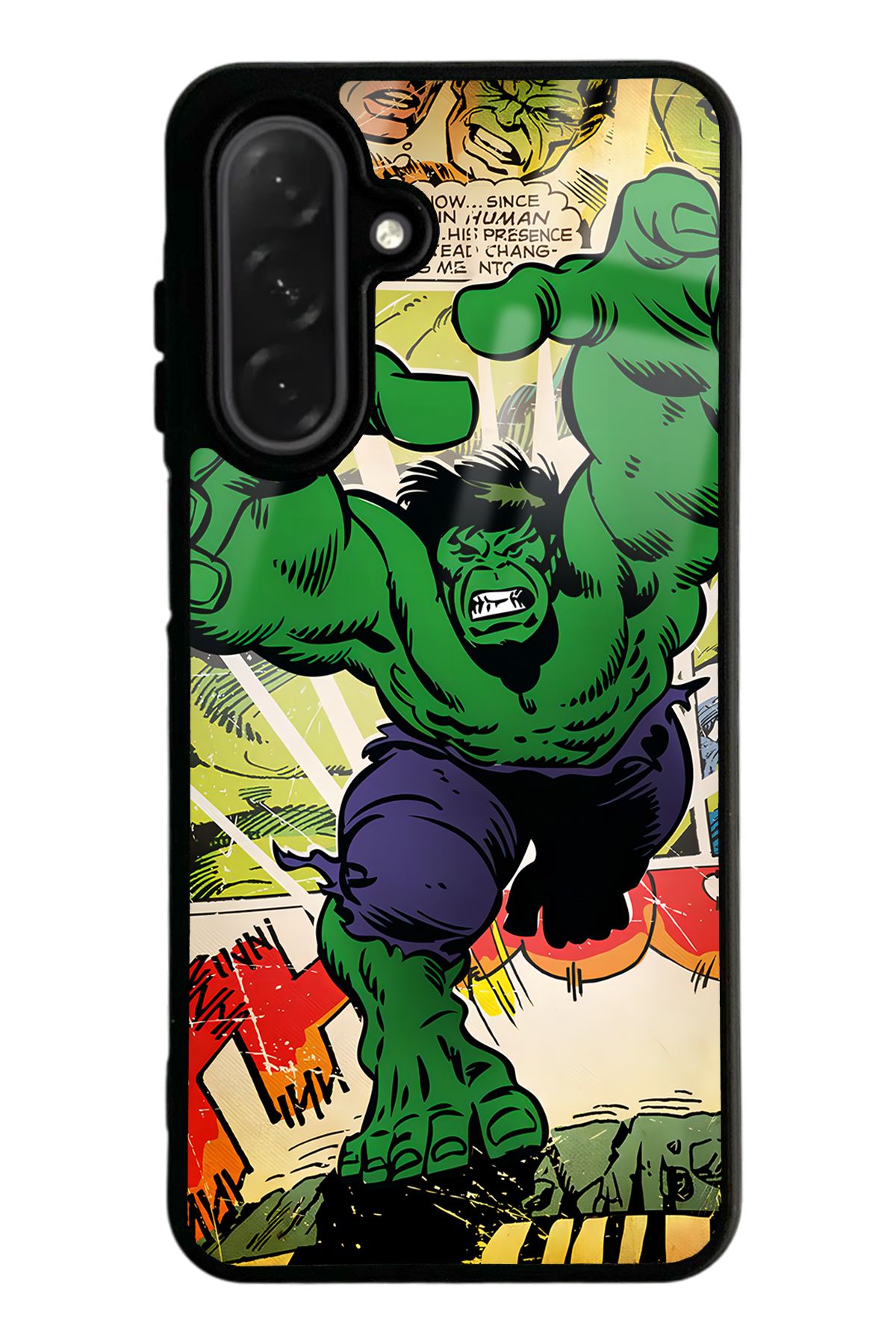 Spoyi Samsung A26 Hulk Tasarımlı Glossy Telefon Kılıfı