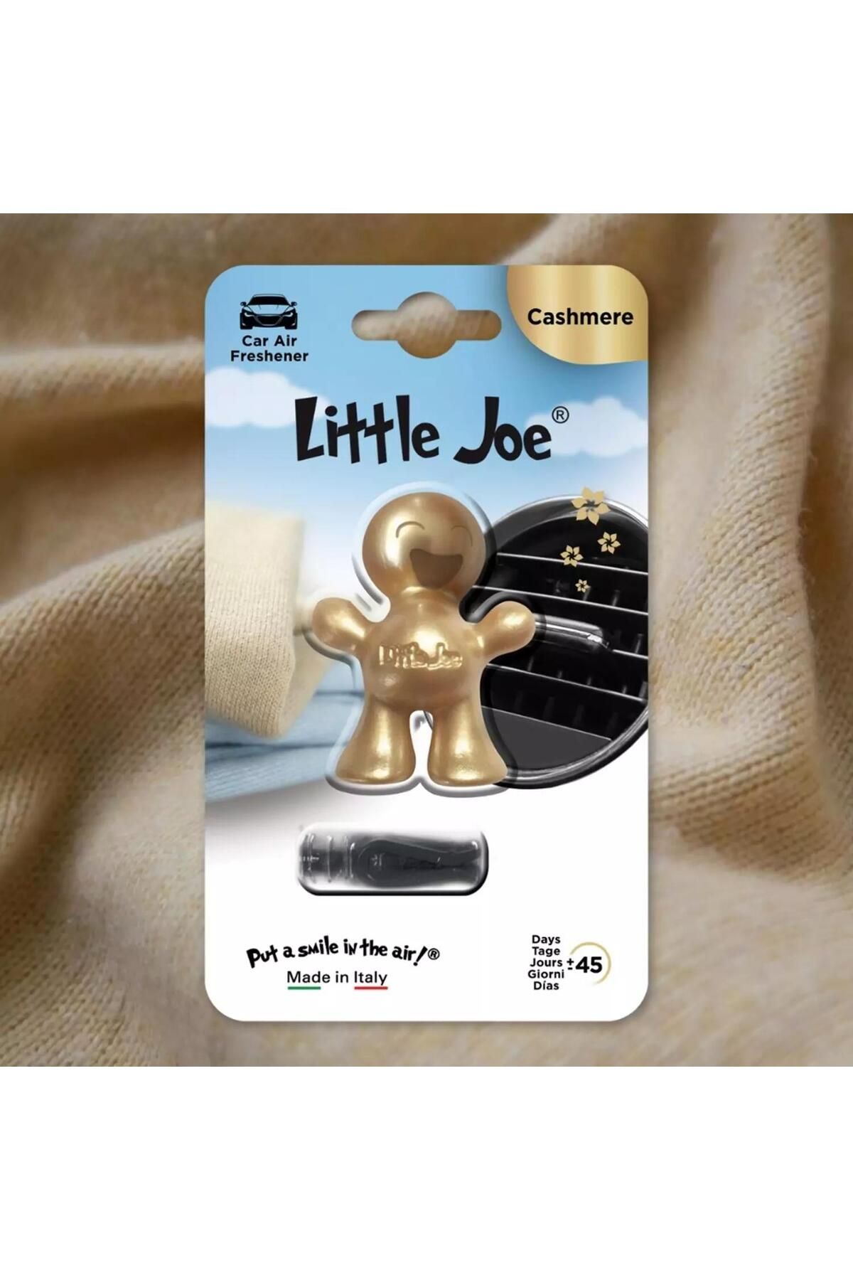 LİTTLEJOYS Little Joe Kaşmir Araç Kokusu (Cashmere) -45 Gün -Oto Kokusu Kalıcı Klima Parfüm