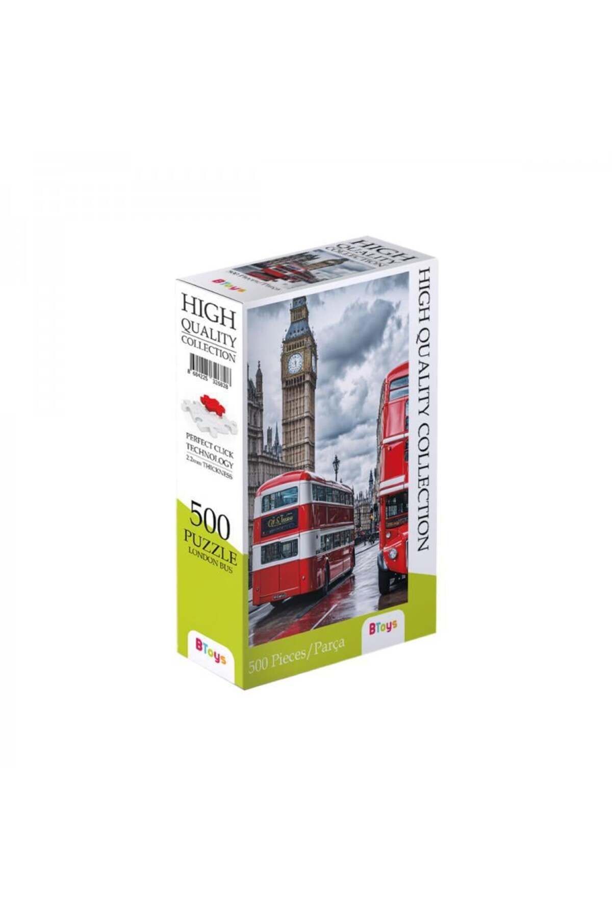 BToys Londra Otobüsü - 500 Parça Puzzle