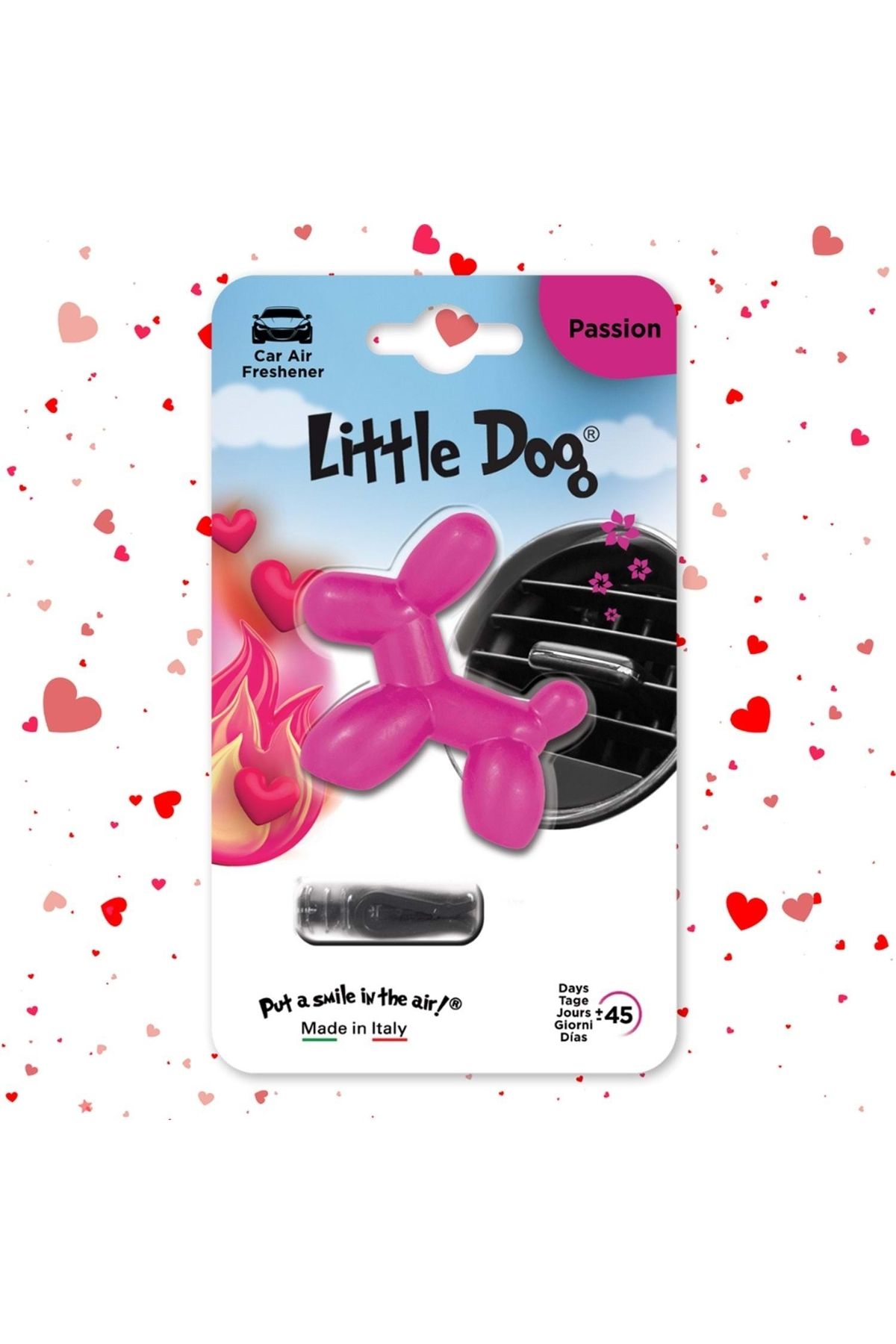 LİTTLEJOYS Little Joe Little Dog Aşk Araç Kokusu (Passion) -45 Gün -Oto Kokusu Kalıcı Klima Parfüm