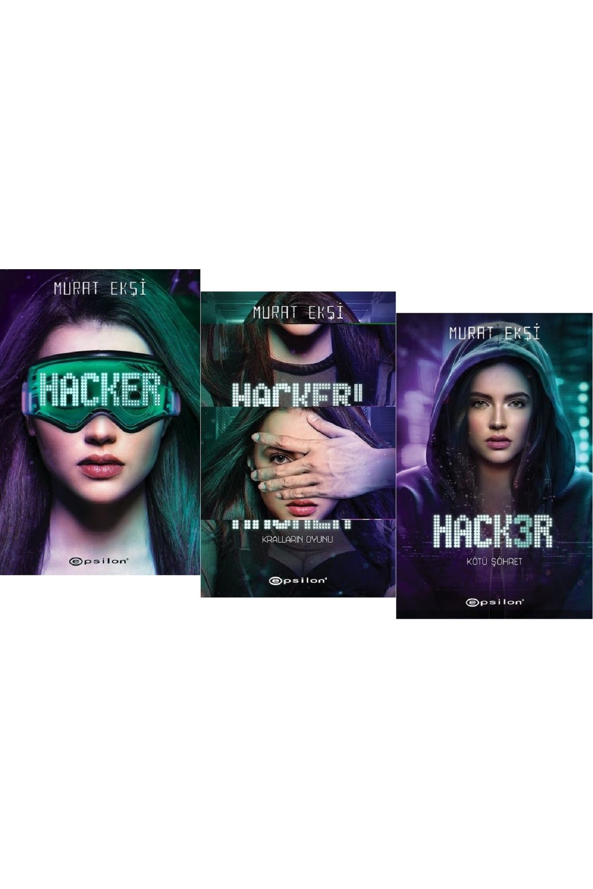 Epsilon Yayınevi Hacker 3 Kitap Set