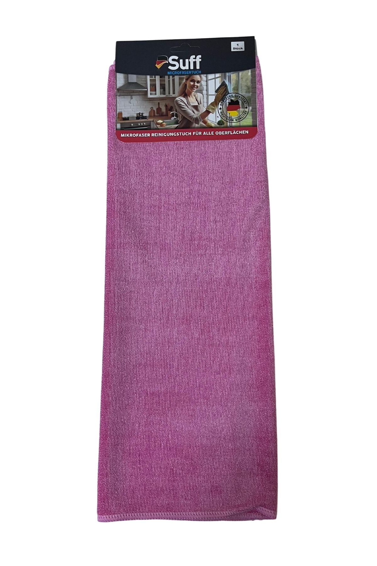 Suff Nilüfer Mikrofiber Yüzey Temizlik Bezi 70x50, Pembe