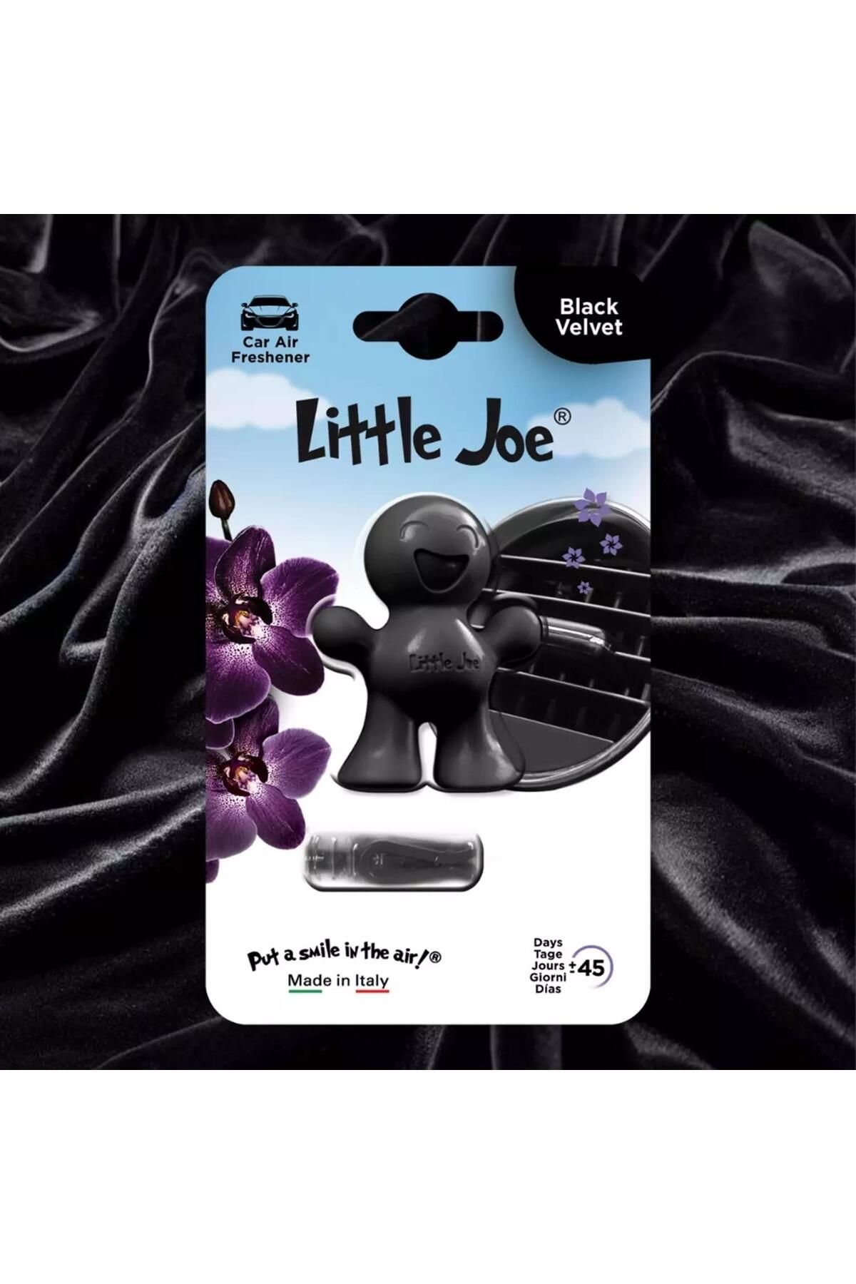 LİTTLEJOYS Little Joe Siyah İnci Araç Kokusu (Velvet) -45 Gün -Oto Kokusu Kalıcı Klima Parfüm