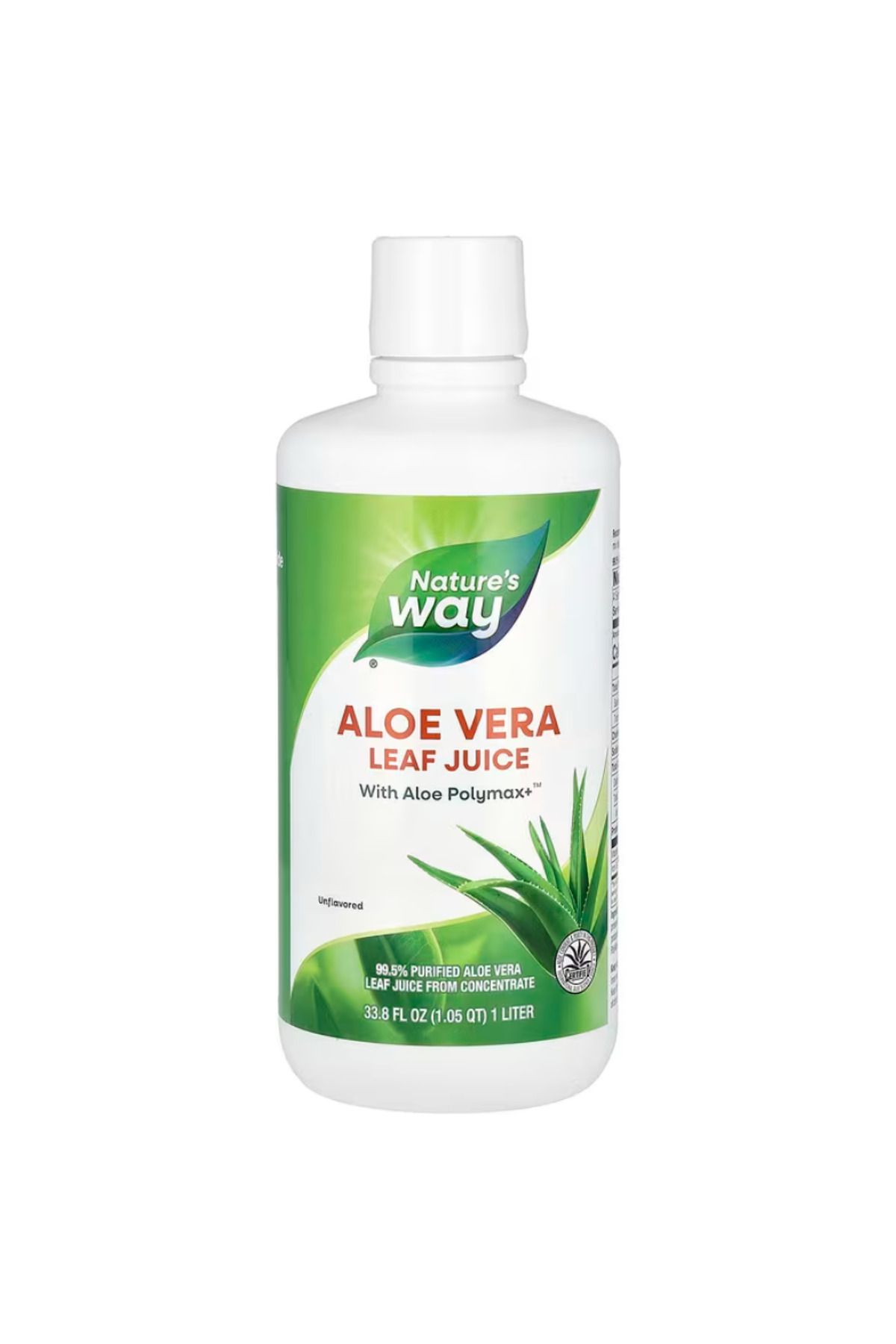 Nature's Way , Aloe Vera Leaf Juice, Unflavored, 33.8 Fl Oz (1 L) vr44