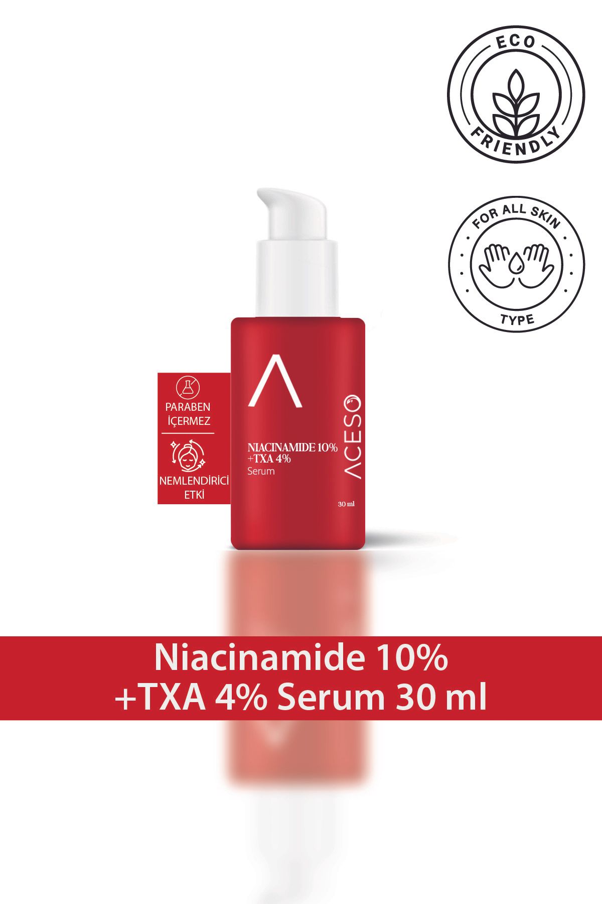 Aceso Cosmetics Niacinamide 10% TXA 4% Serum 30 ml