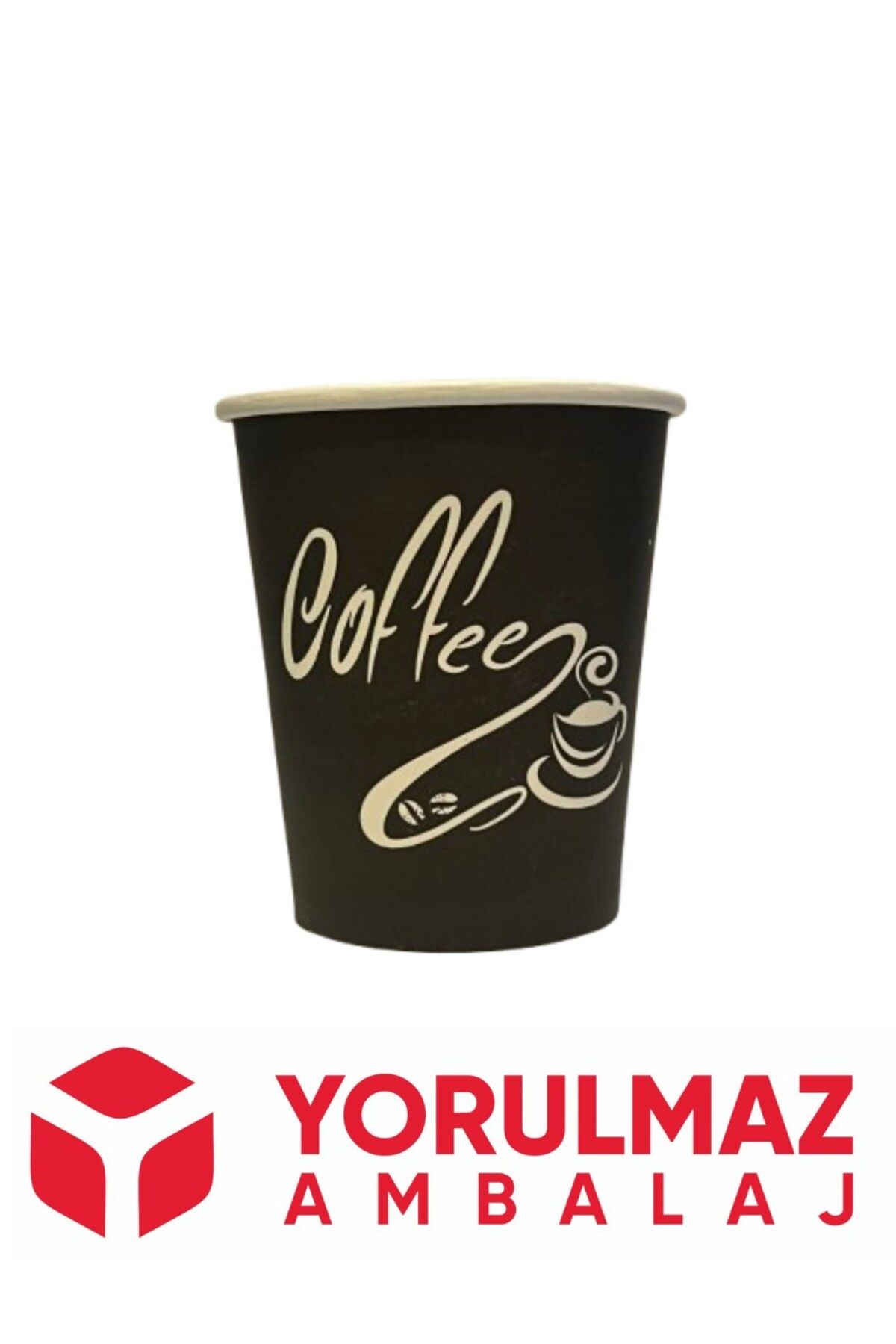 YorulmazAmbalaj Bencup 200 Cc 8 Oz Karton Bardak 100 Lü