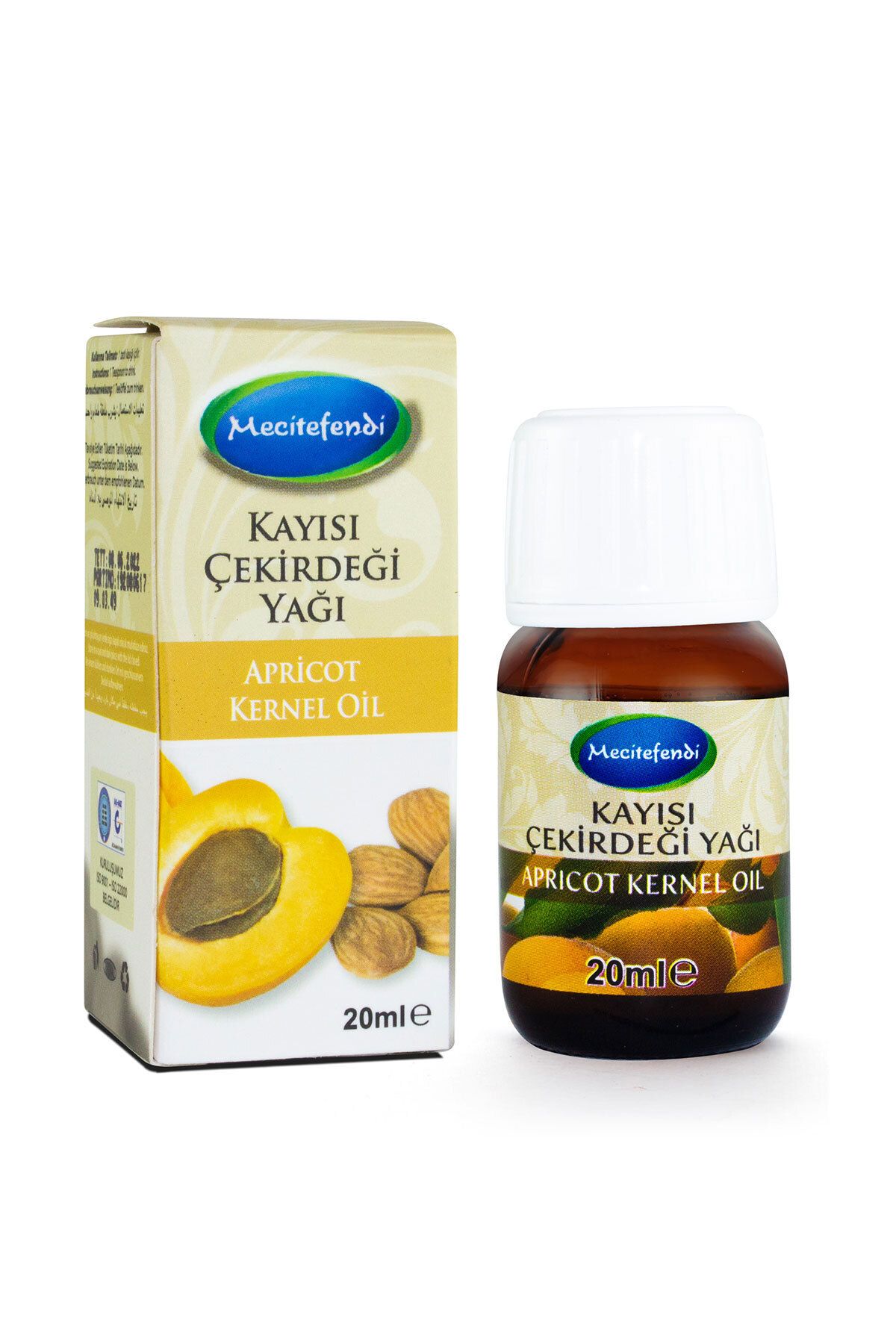 mecitefendi dogal Kayısı Çekirdeği Yağı - 20 ml