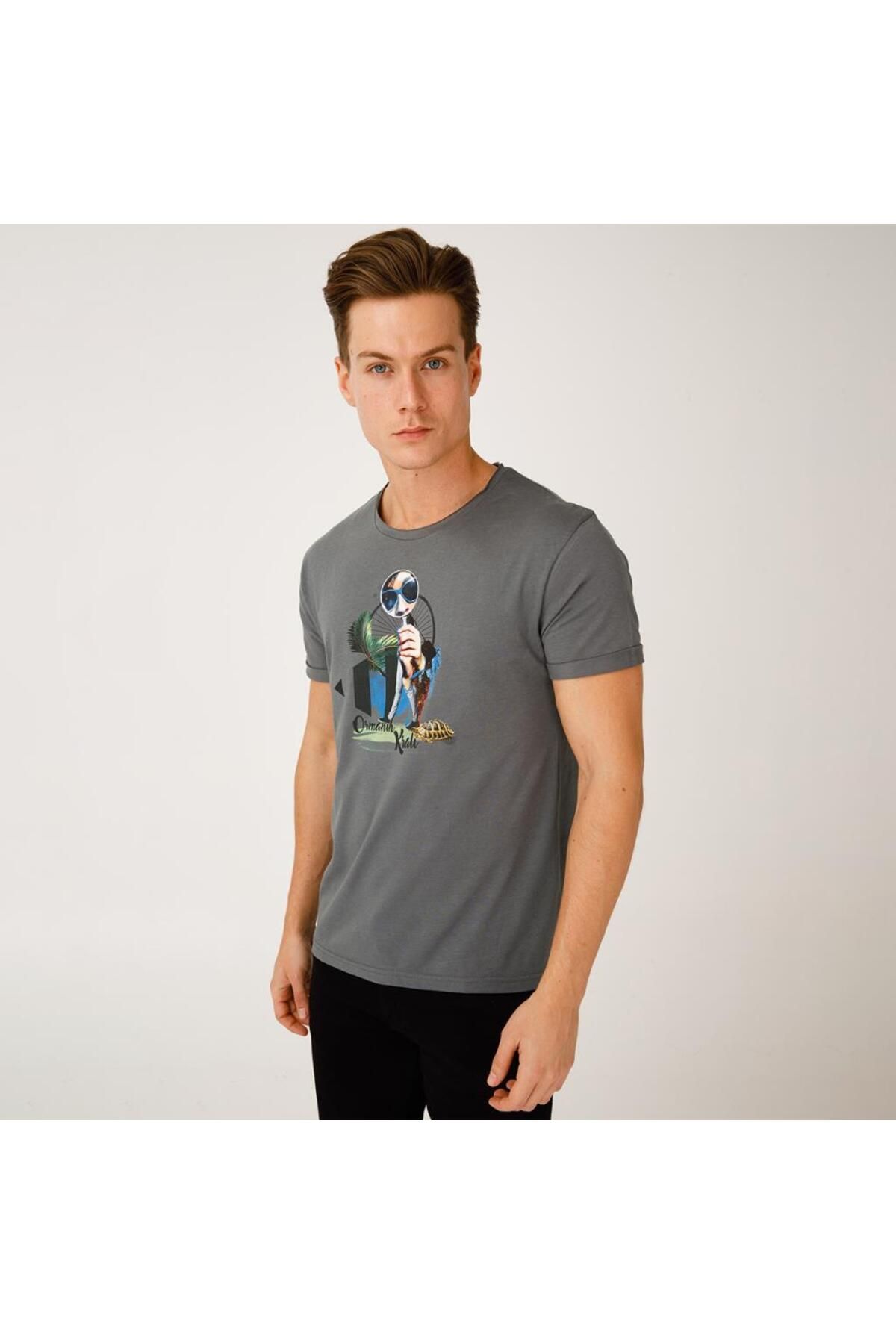 Biggdesign-Nature King of the Forest Men's T-shirt 4