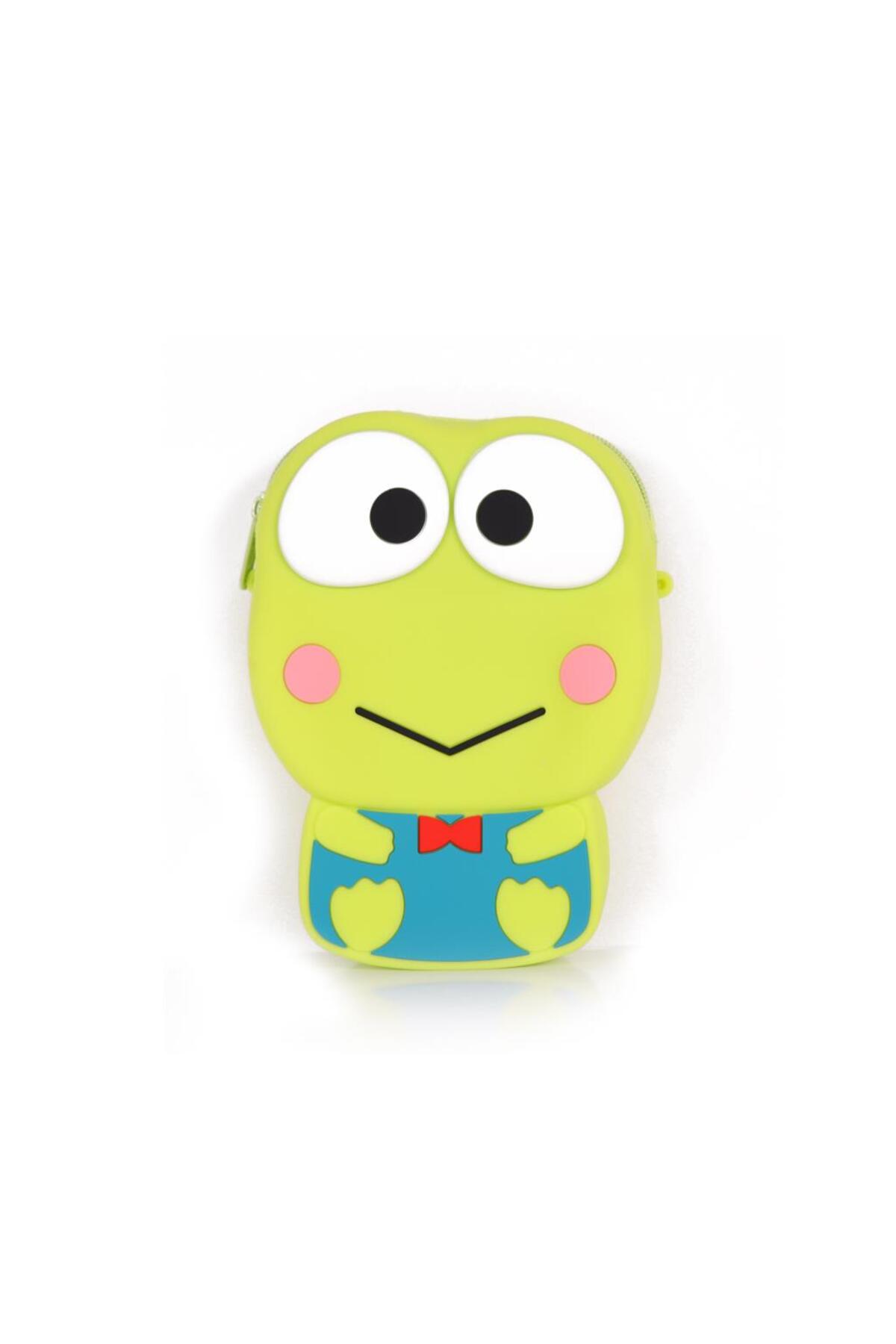 Green Frog Silicone Shoulder Bag – Cute, Waterproof and Fun Kids Accessory