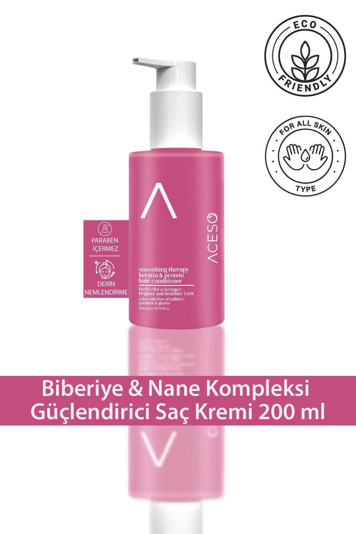 Aceso Cosmetics Keratin & Protein Saç Kremi 200 ml