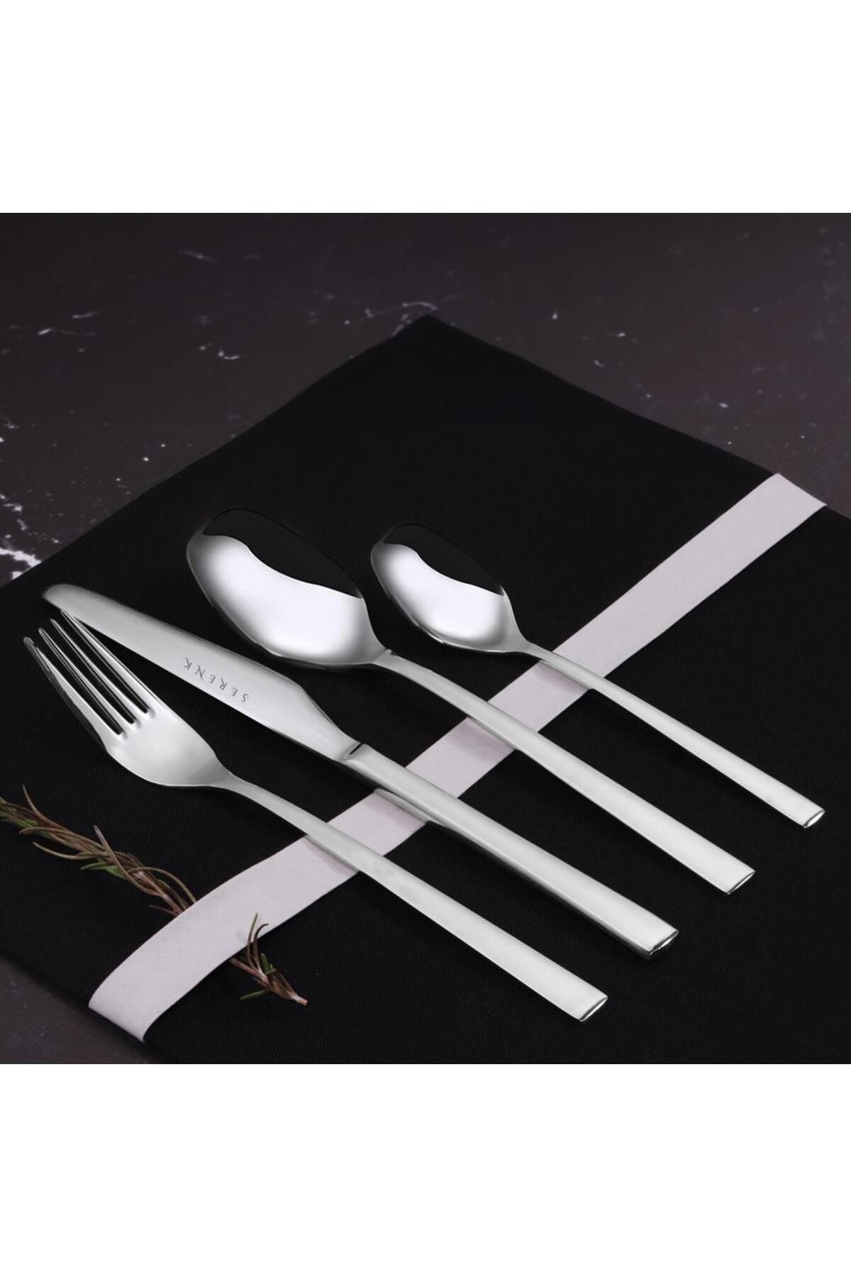 Serenk-New York Steel Cutlery Set 24 Stück hllgroup 990396 4