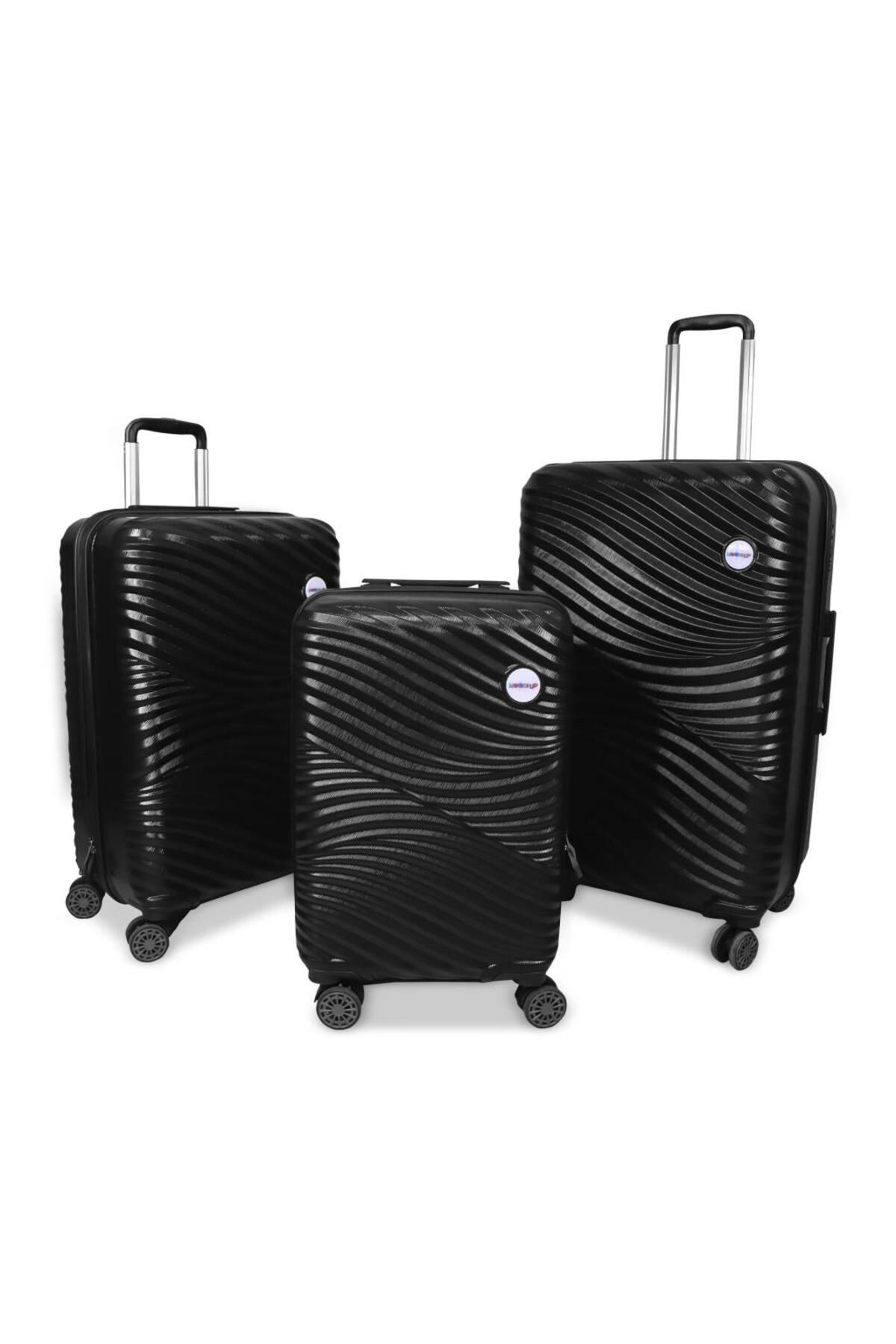 Biggdesign-Moods Up 24" Medium Size Black Suitcase 5