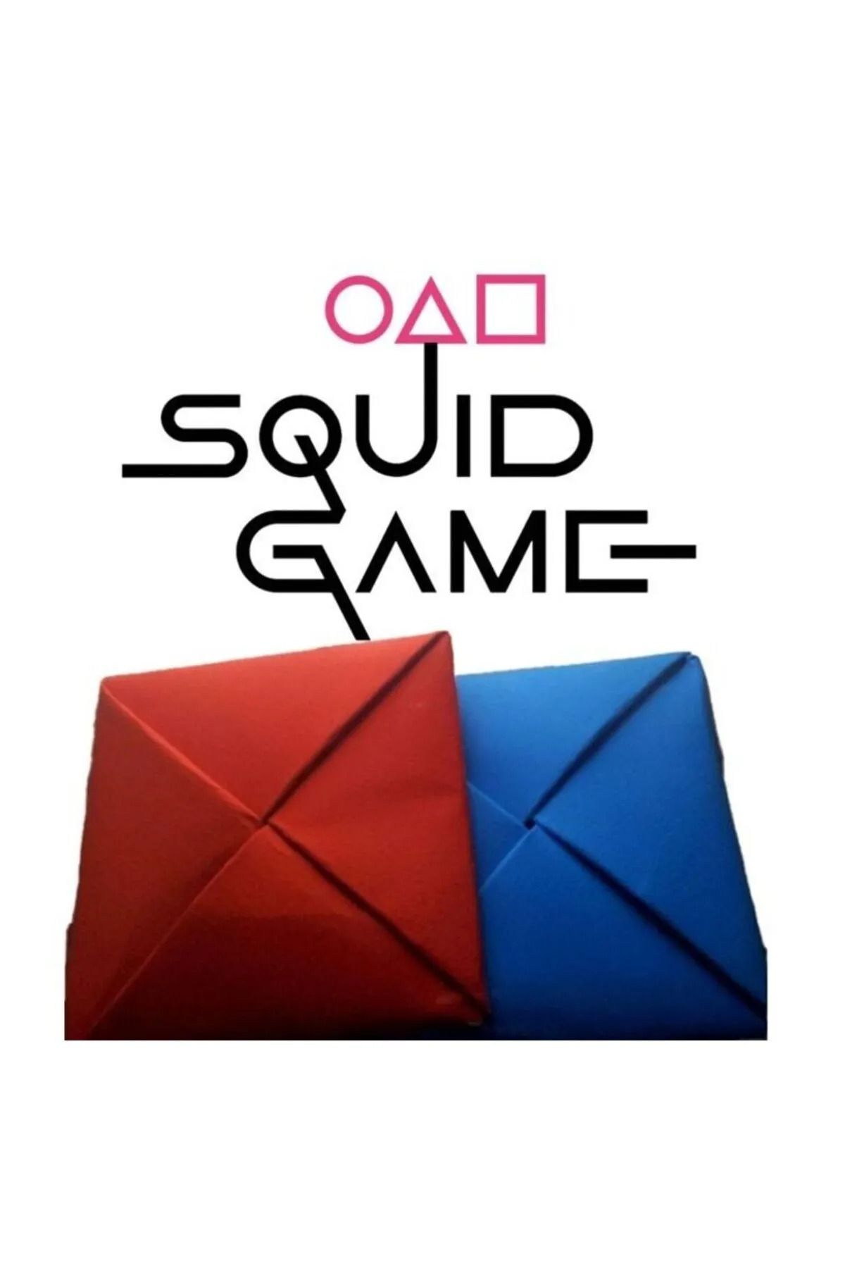 3D Stuff Squid Game Ddakji Oyunu- Zarf Oyunu