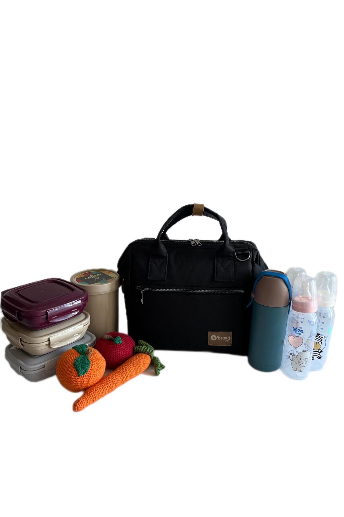 brandbaby Çok Amaçlı ısı yalıtımlı su geçirmez termal beslenme ve yemek taşıma çantası fotoğrafı 3 (önizleme)