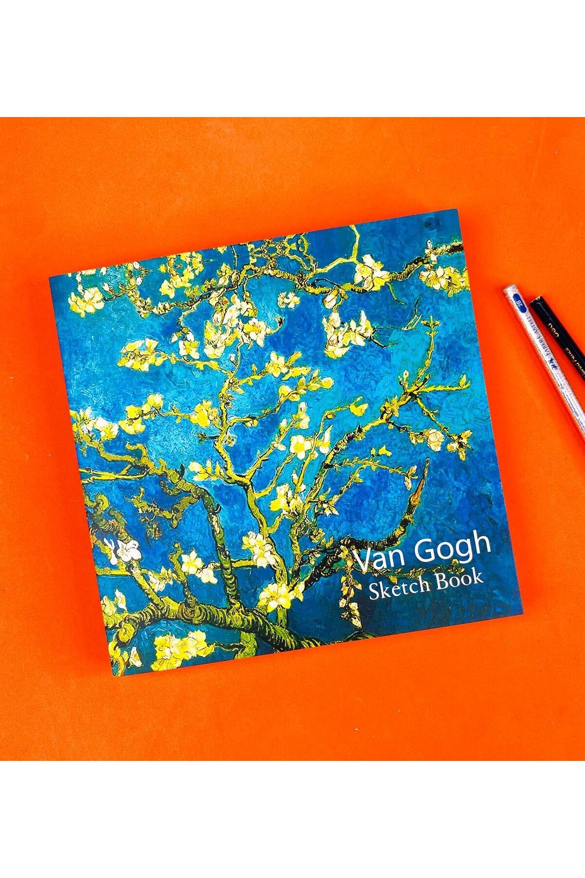 NcK Gogh Badem Çiçeği Tasarımlı Sketch Book