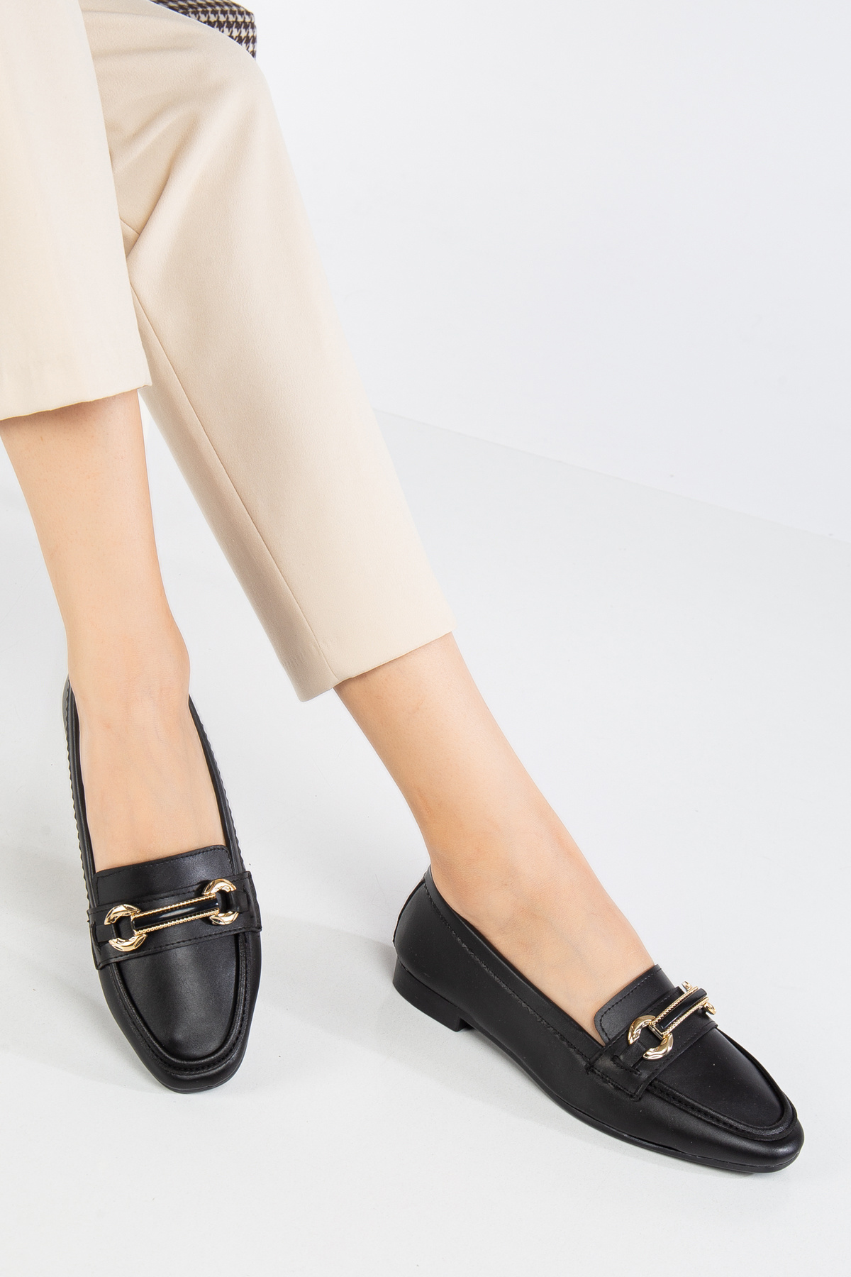 Genetti Kadın Günlük Şık Loafer Ayakkabı