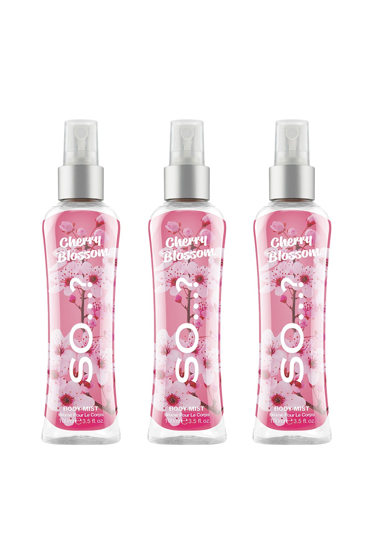 So Fragrance So…? Cherry Blossom Vücut Spreyi 3’lü Set