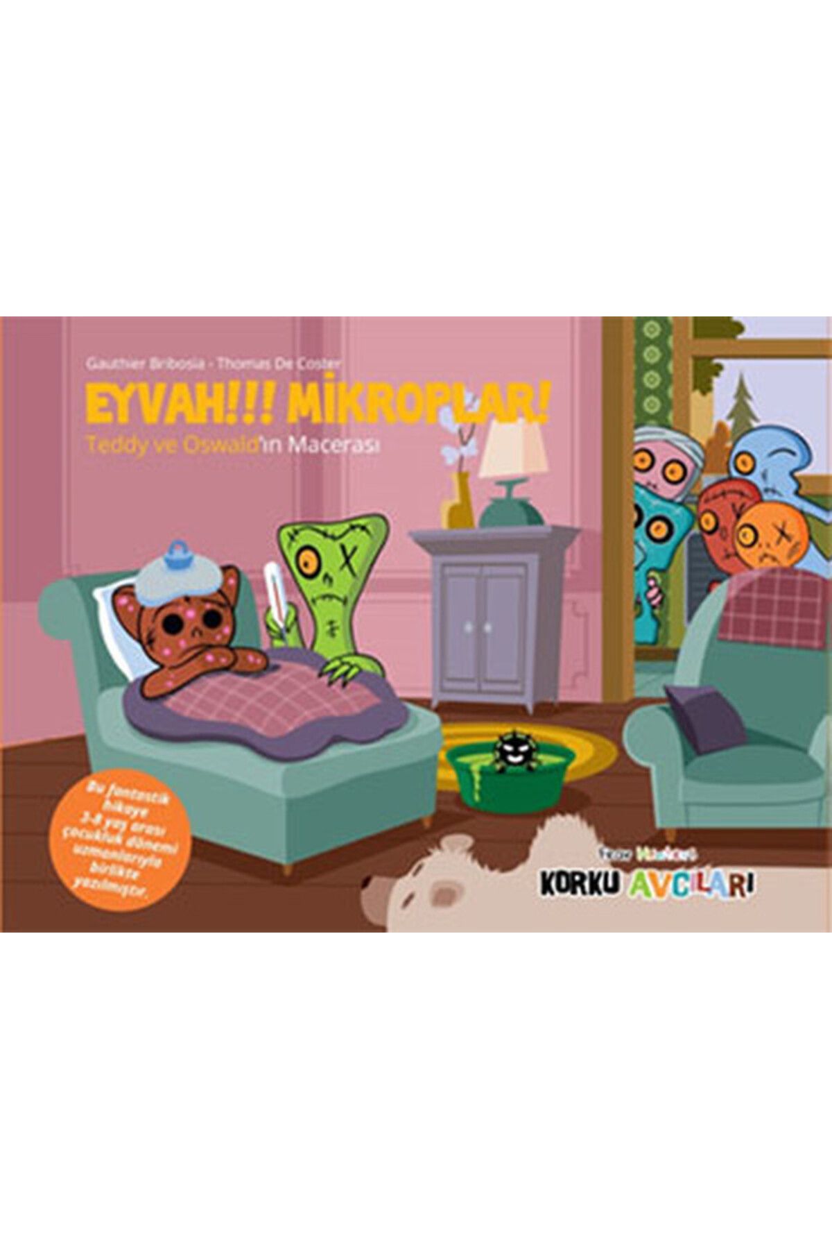 Türk Dil Kurumu Yayınları Korku Avcıları - Eyvah! Mikroplar