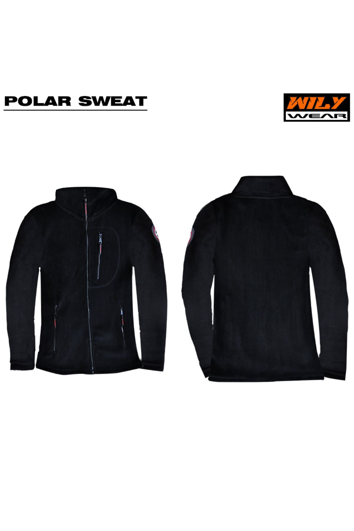 Wily Wear Polar Sweat Siyah scuba