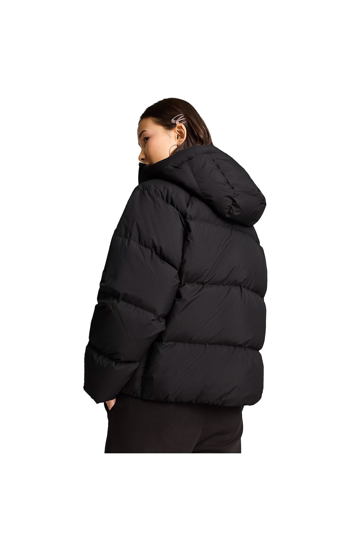 Puma Down Puffer Kadın Siyah Günlük Stil Mont 62648701 görsel 2