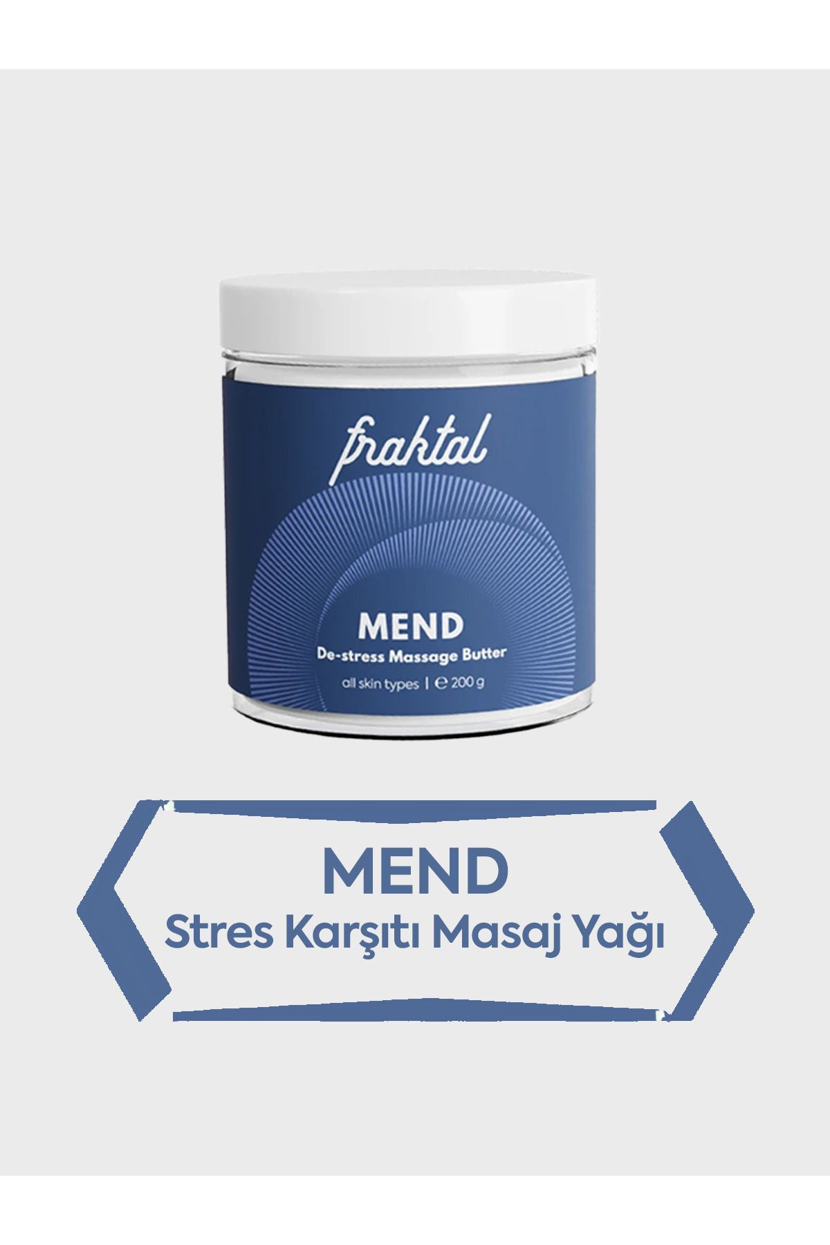 Fraktal MEND Stres Karşıtı Masaj Yağı