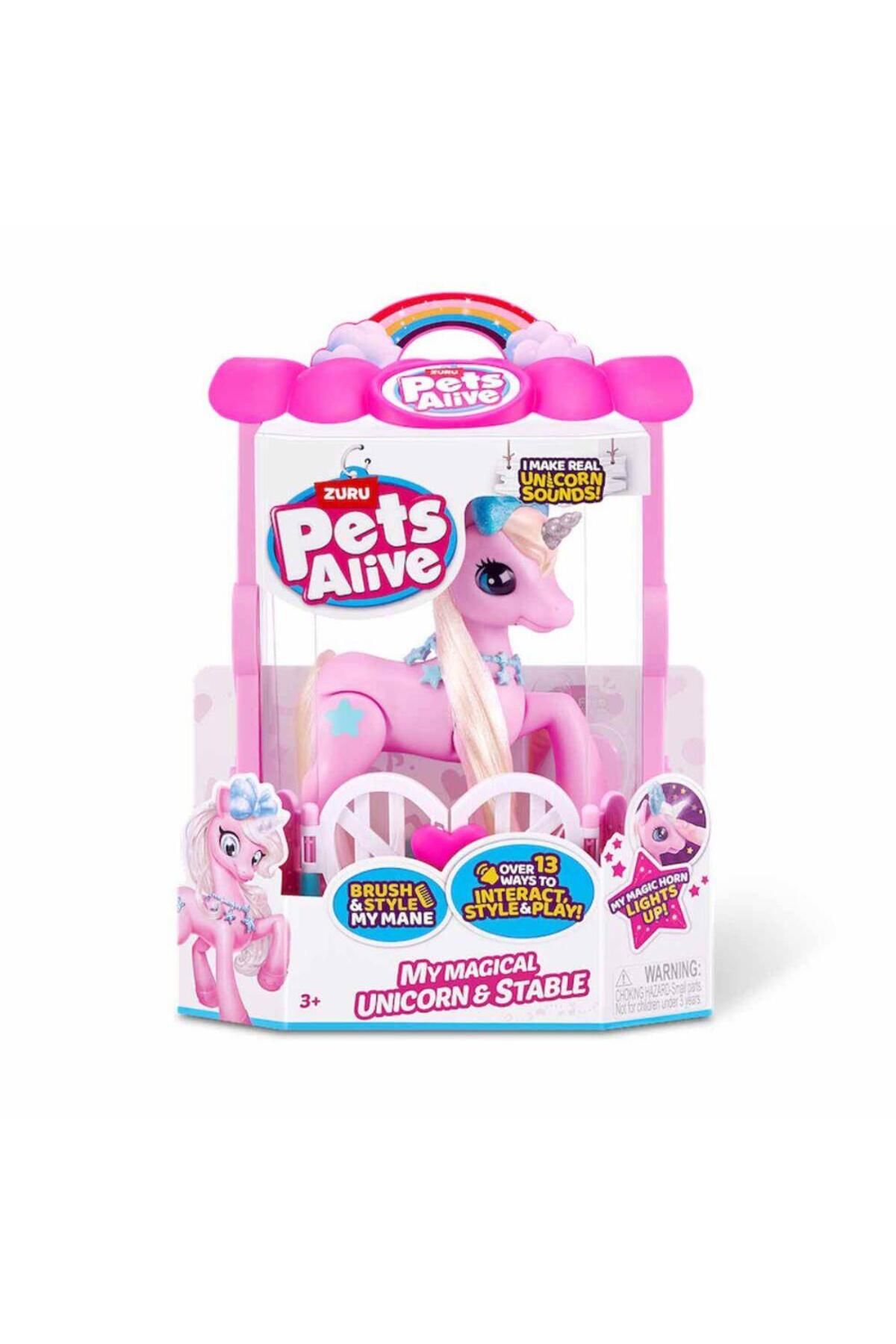 GIOCHI PREZIOSI Pets Alive Unicorn Sesli Işıklı Oyun Seti