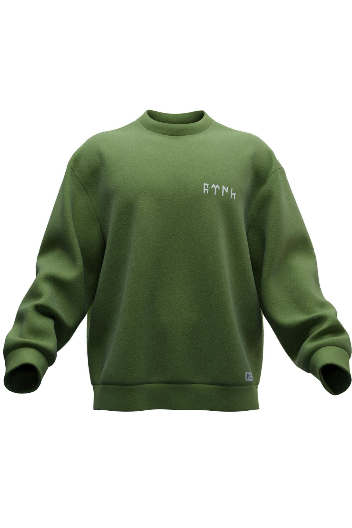 TURAN TACTICS Göktürkçe Türk Tasarımlı Rahat Kalıp Unisex Sweatshirt