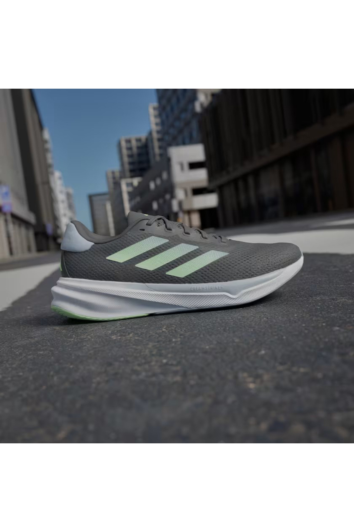 adidas Supernova Stride M Erkek Gri Koşu Ayakkabısı IG8315 görsel 3