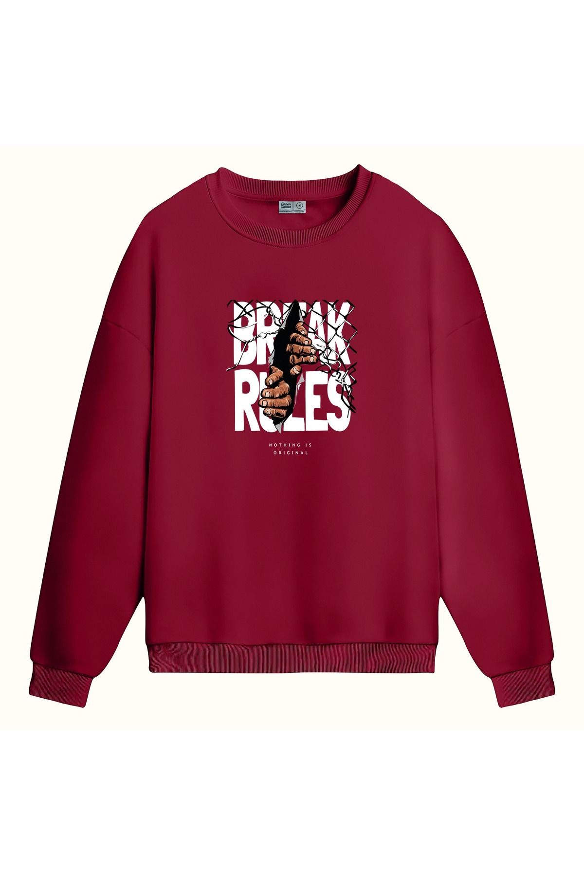 BLACKMAYS nothing is original tasarımlı sweatshirt