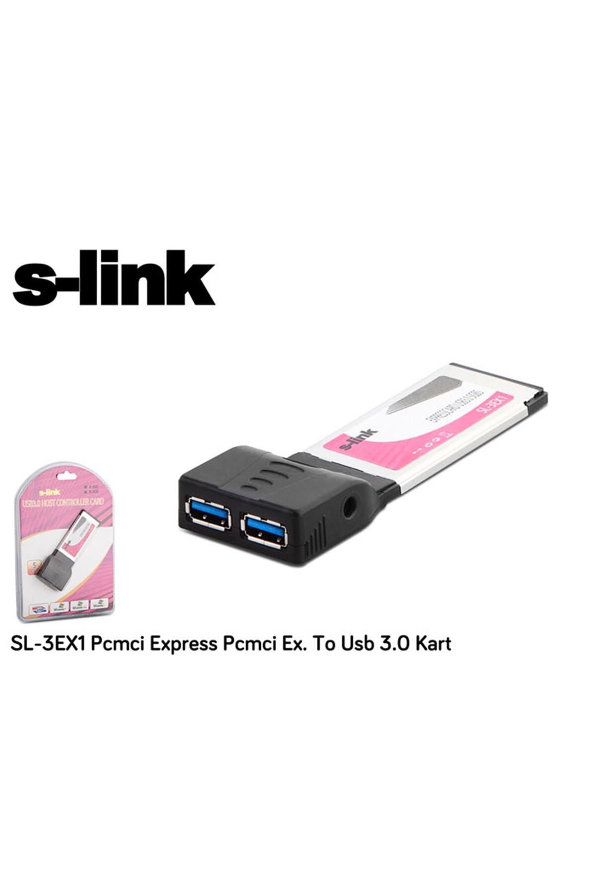 BLS STORE S-link SL-3EX1 Pcmci Express Pcmci Ex. To Usb3.0 Kart