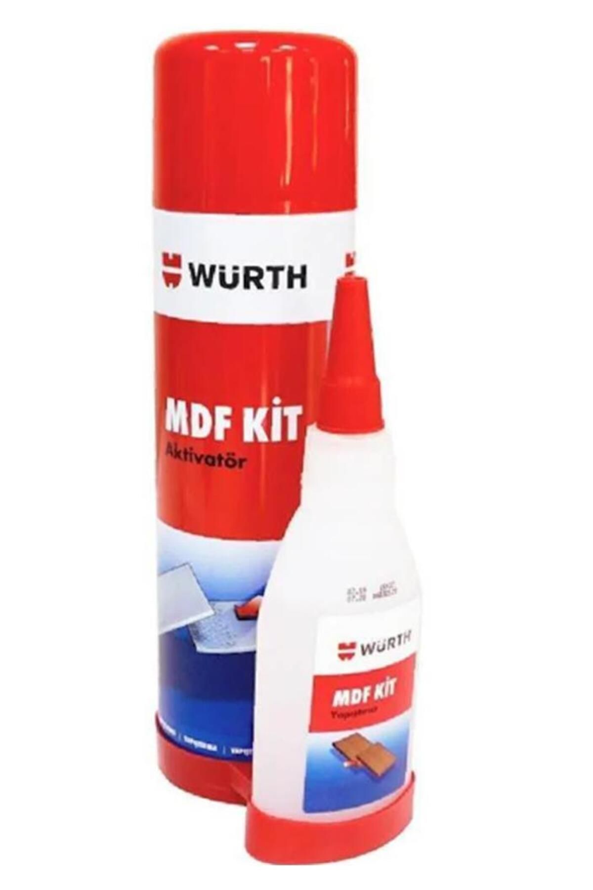 Würth Mdf Kit Aktivatör Hızlı Yapıştırıcı 100 ml+500 ml( 0892100444028 24 )