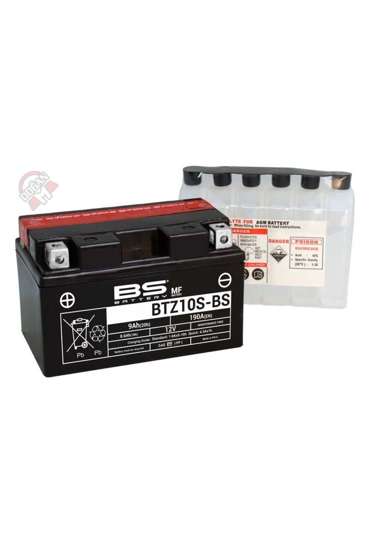 BS AKÜ BS BATTERY BTZ10S Motosiklet Aküsü