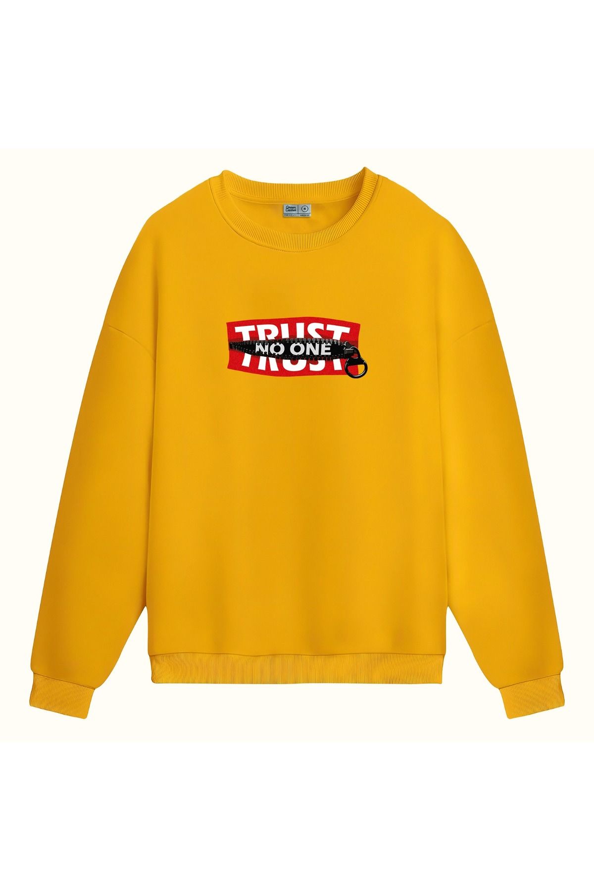 BLACKMAYS dont trust tasarımlı sweatshirt