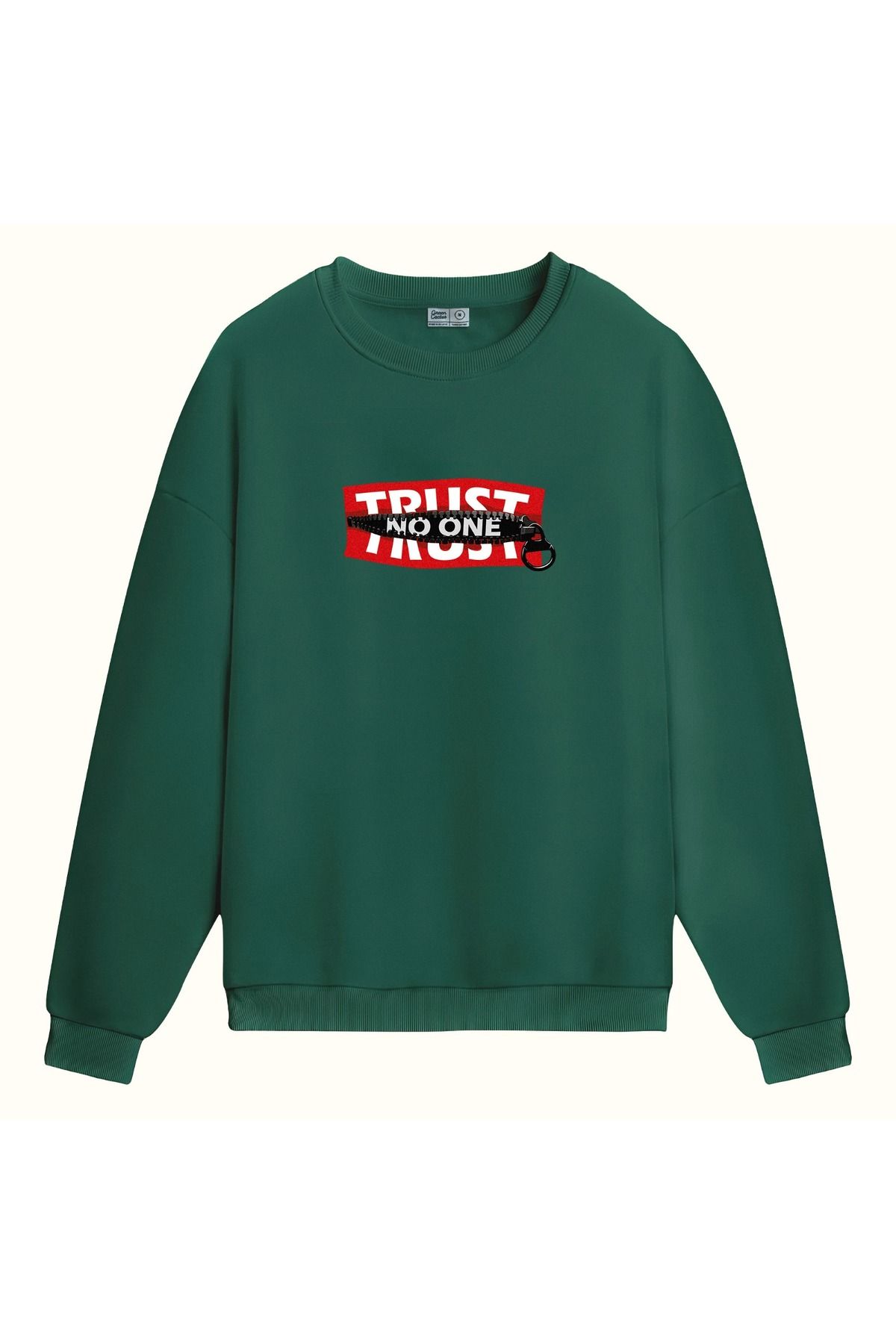 BLACKMAYS dont trust tasarımlı sweatshirt