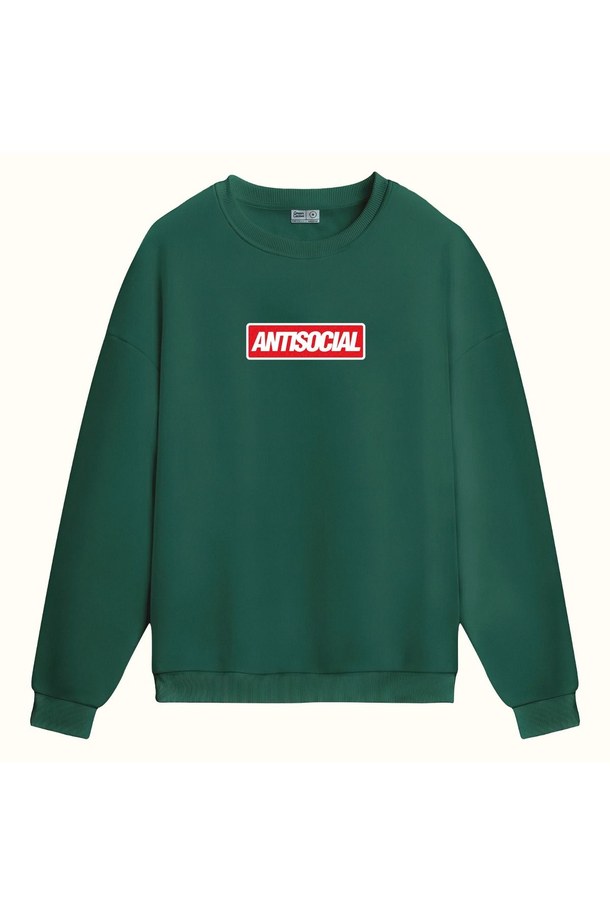 BLACKMAYS antisocial tasarımlı sweatshirt